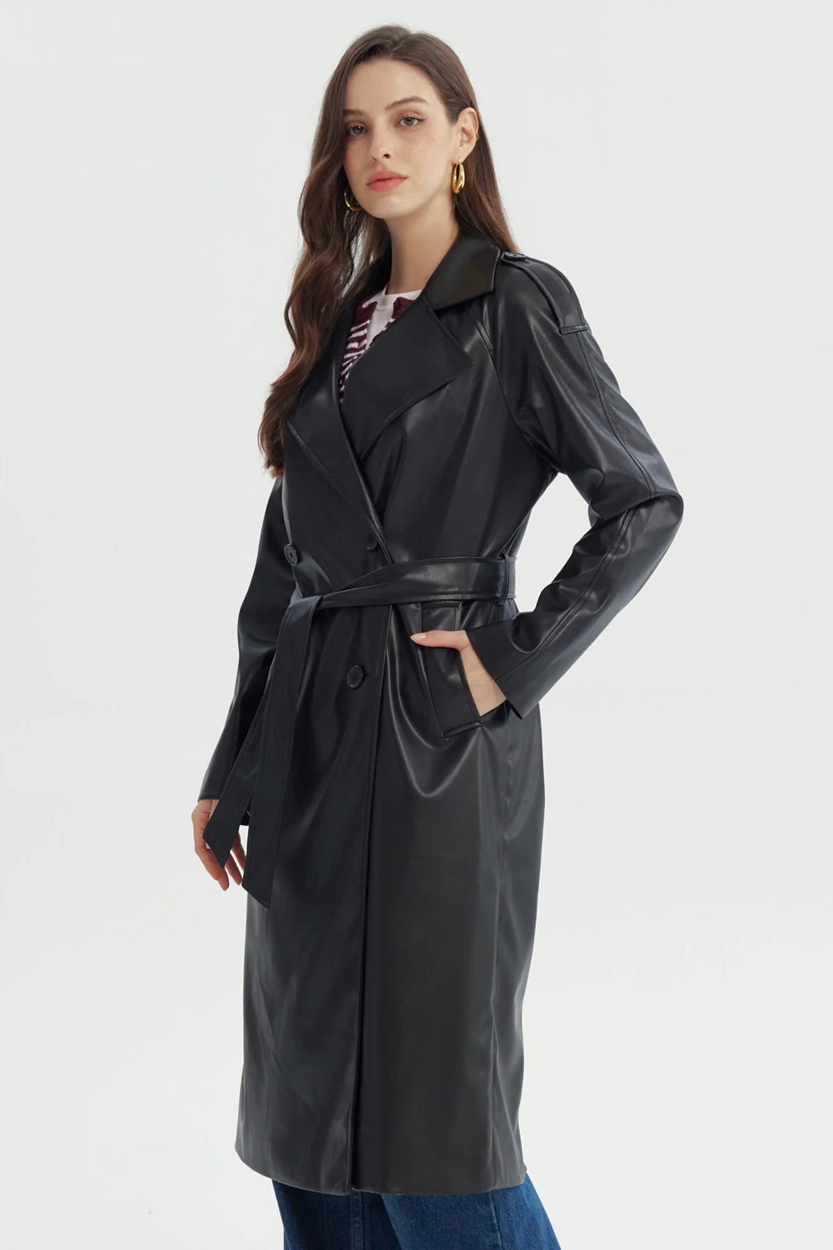 Chaqueta Mujer Classic Negro - Image 2