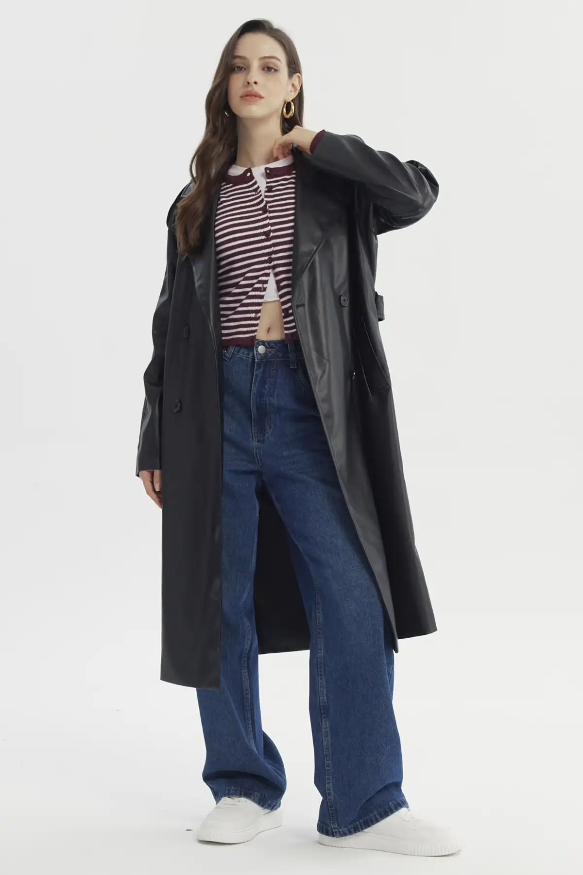 Chaqueta Mujer Classic Negro - Image 4