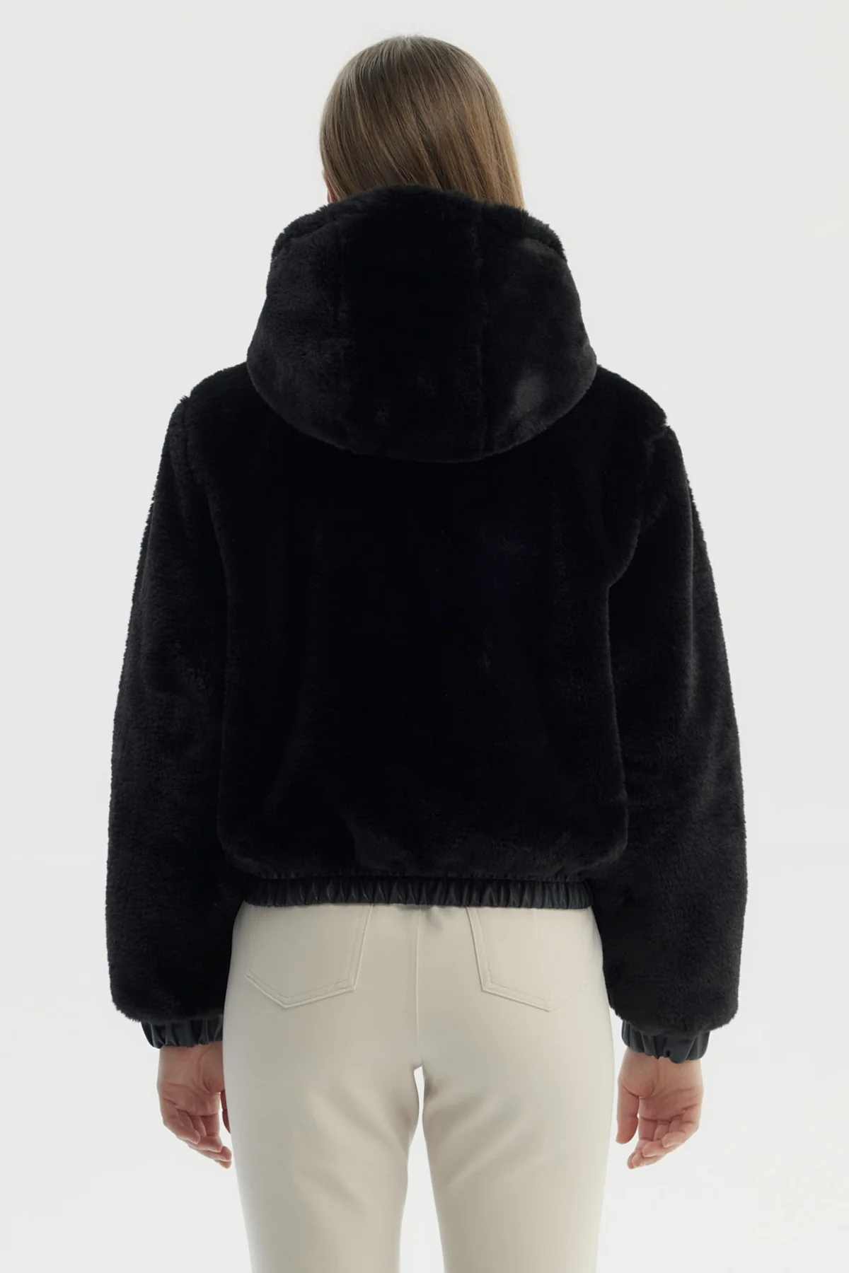 Chaqueta Mujer Juvenil Negro - Image 3