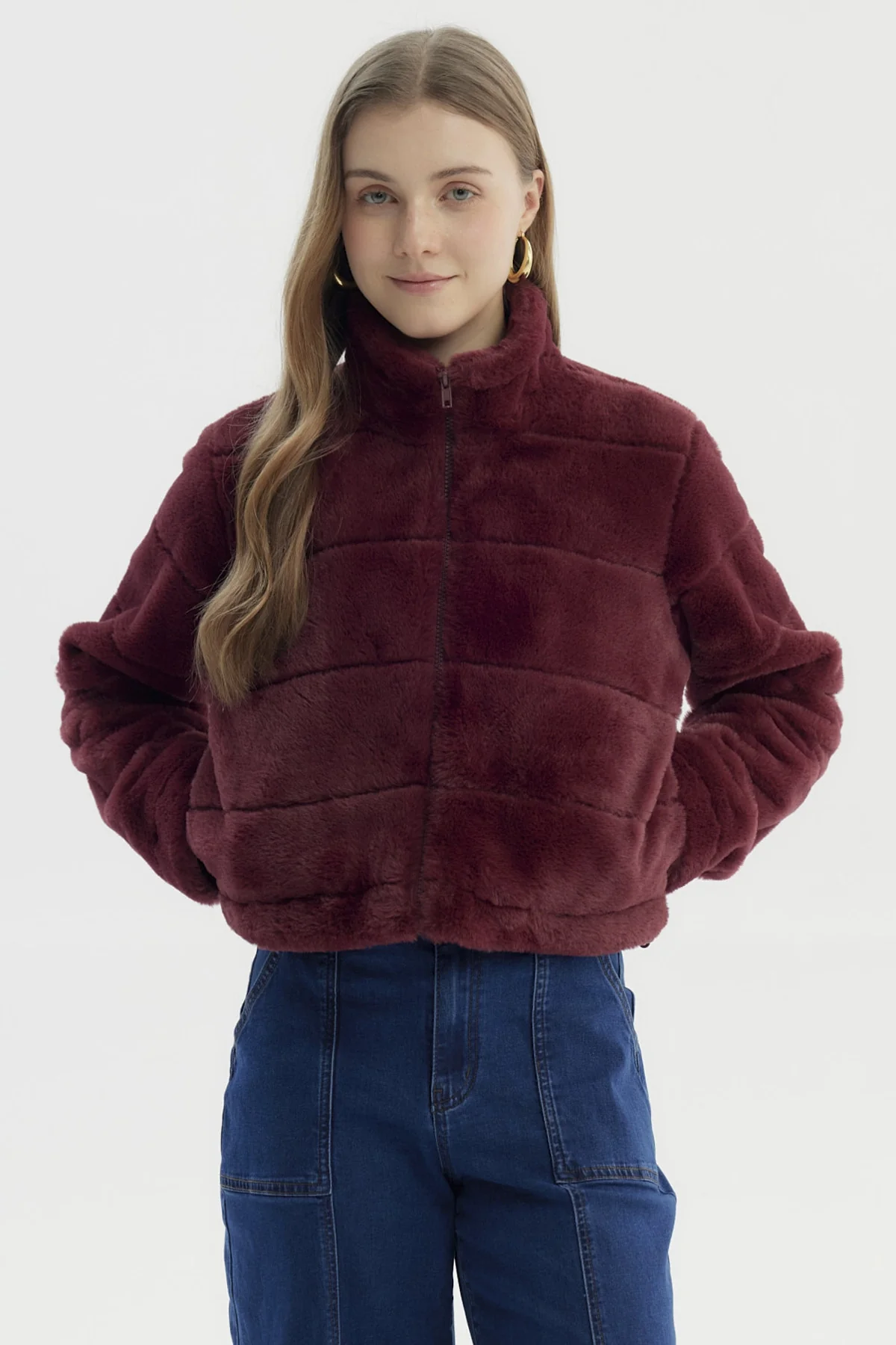 Chaqueta Mujer Juvenil Rojo