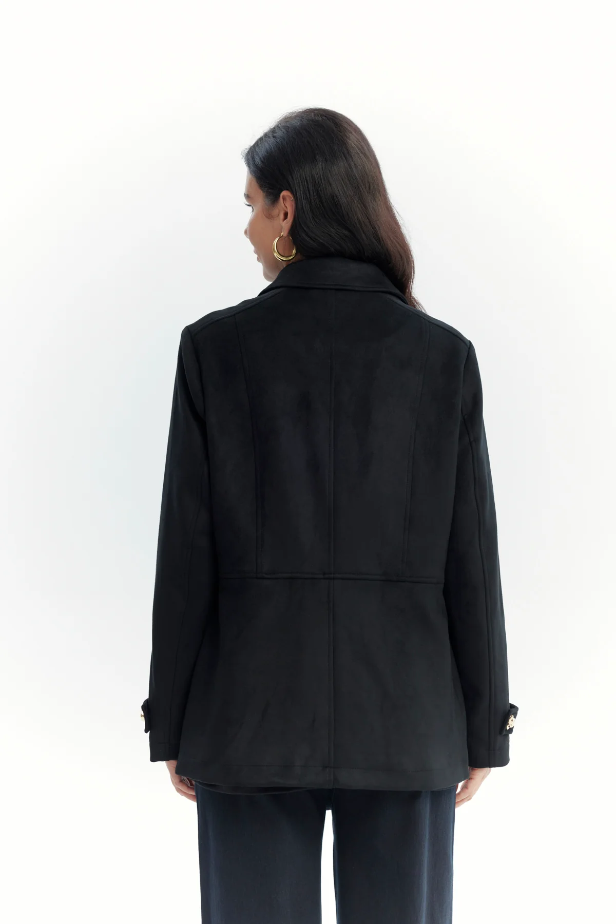Chaqueta Mujer Slim Negro - Image 3