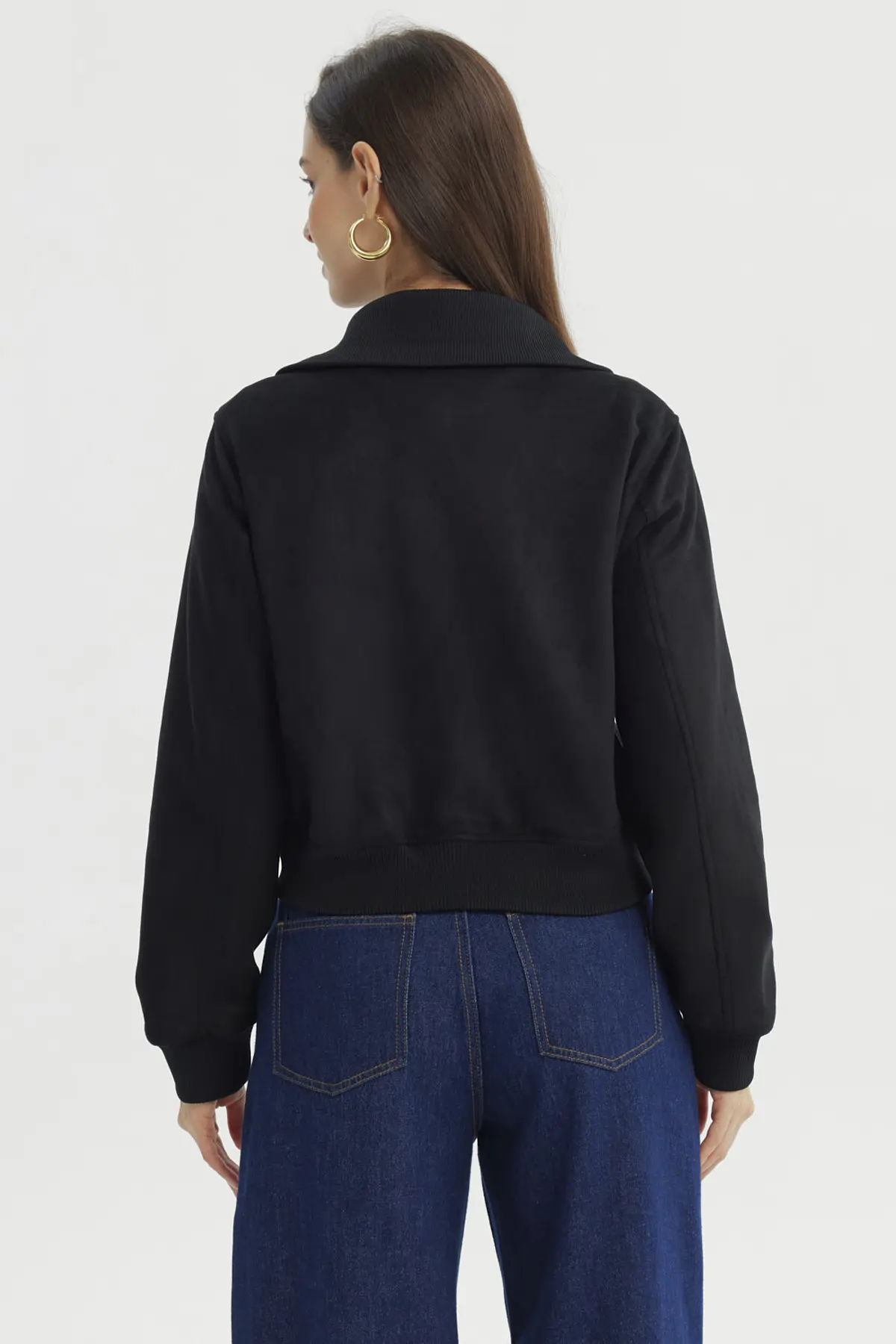 Chaqueta Mujer Slim Negro - Image 3