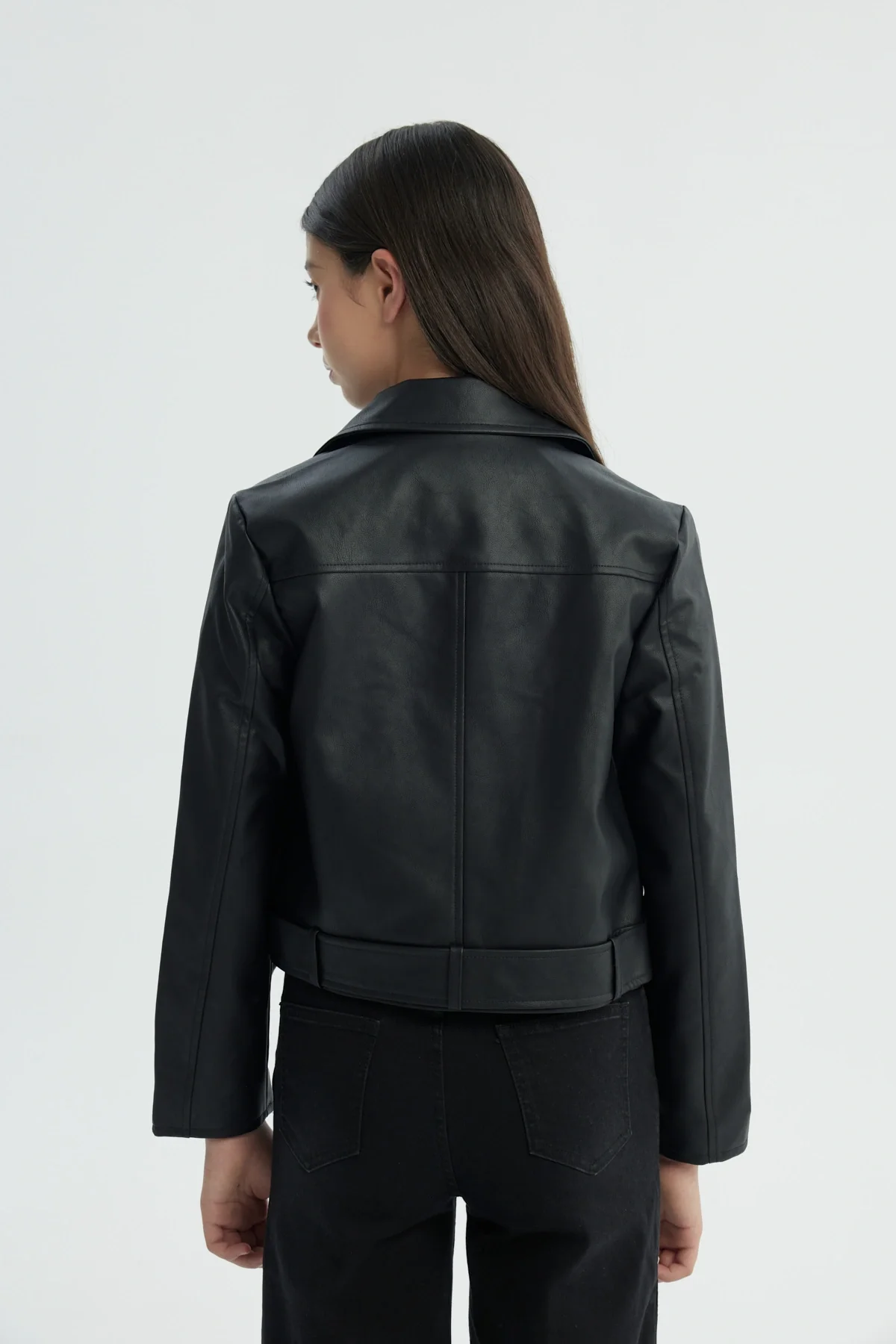 Chaqueta Niña Slim Negro - Image 3