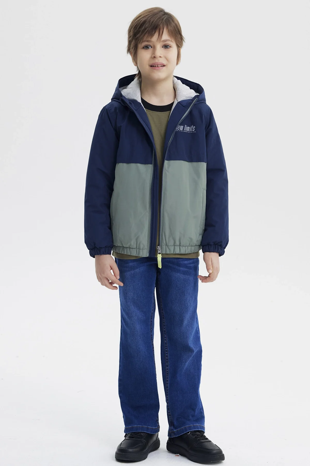 Chaqueta Niño Slim Azul Oscuro - Image 4