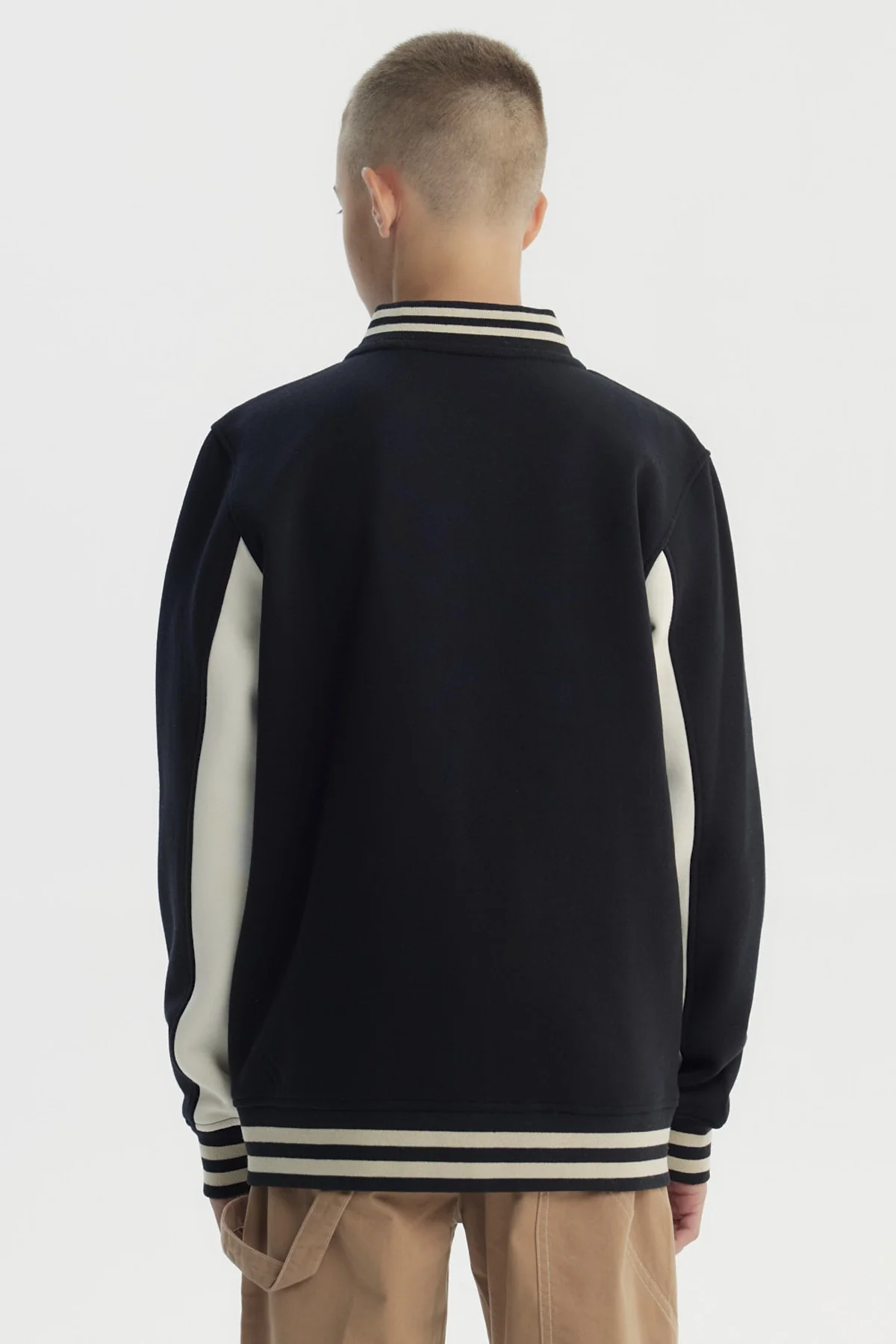 Chaqueta Niño Slim Negro - Image 3