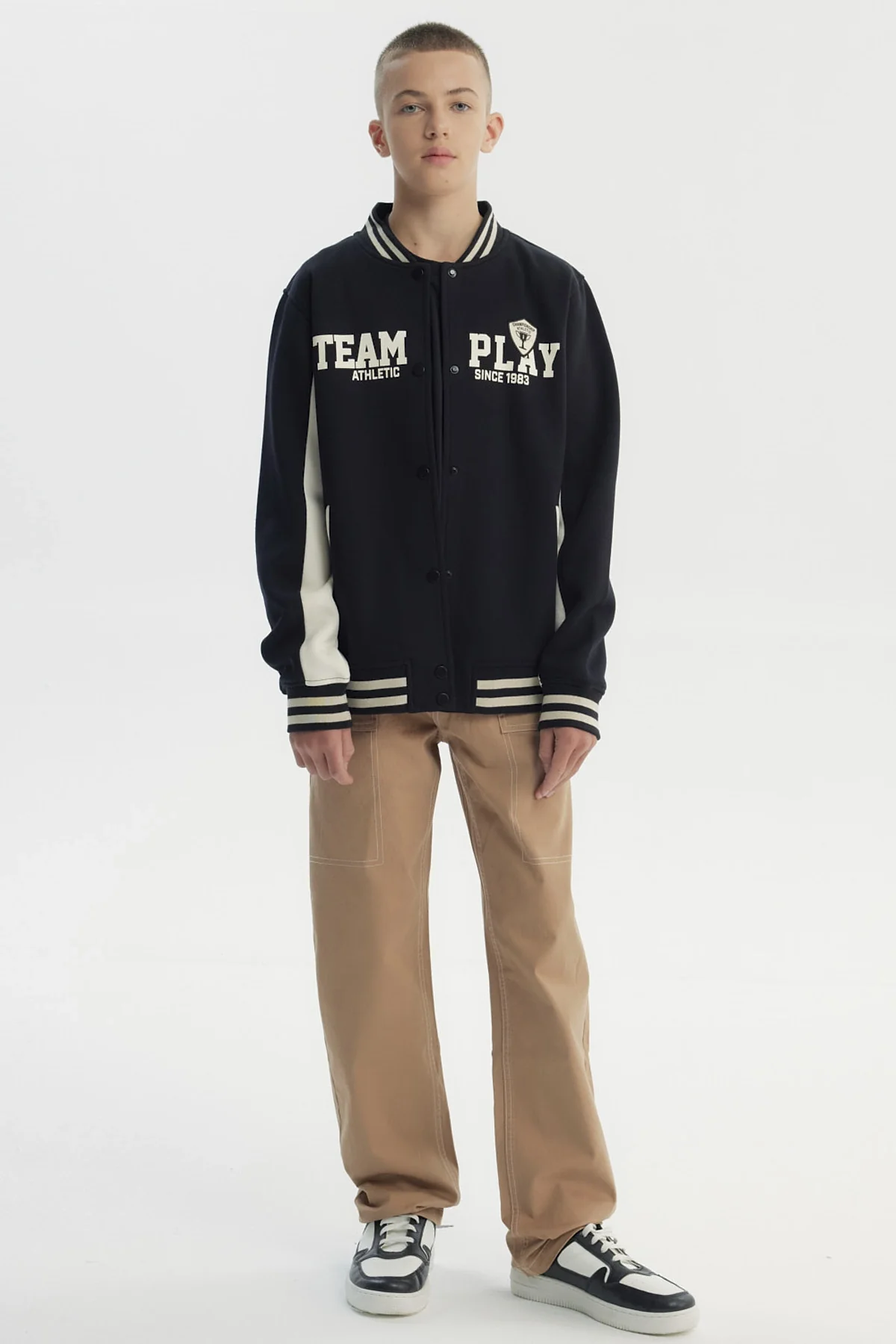 Chaqueta Niño Slim Negro - Image 4