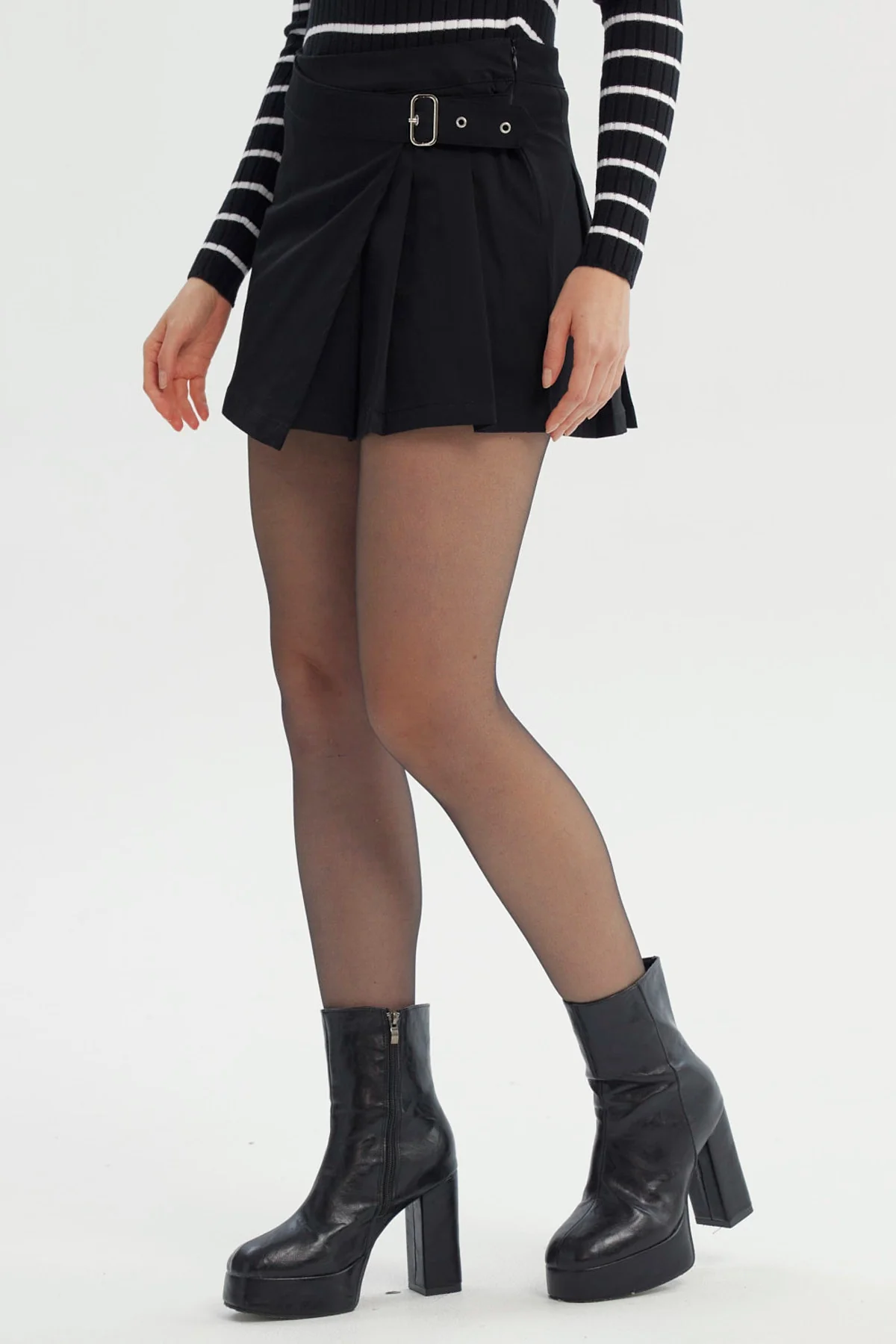 Falda Mujer Juvenil Negro - Image 2