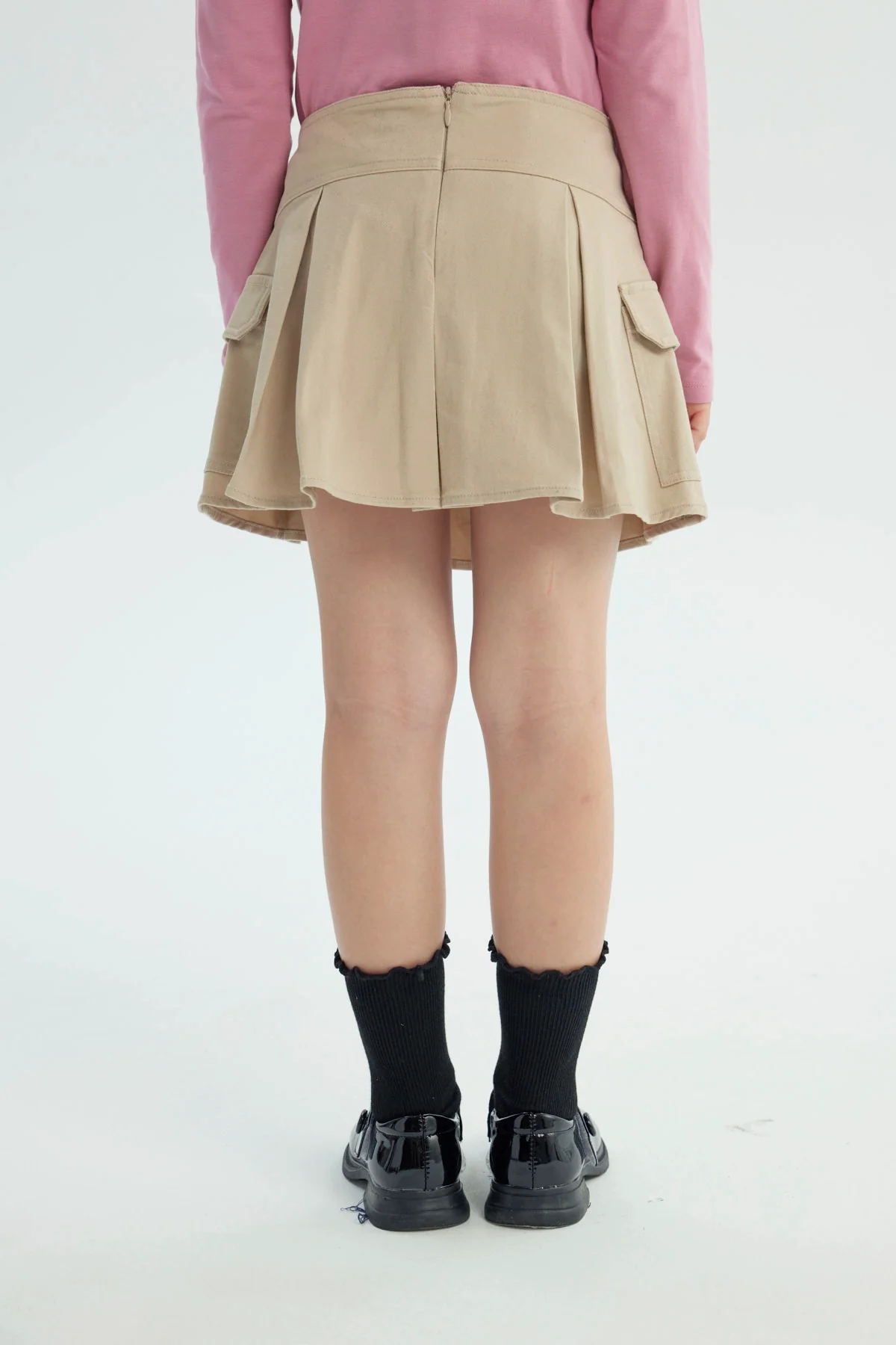 Falda Niña Falda Beige - Image 3