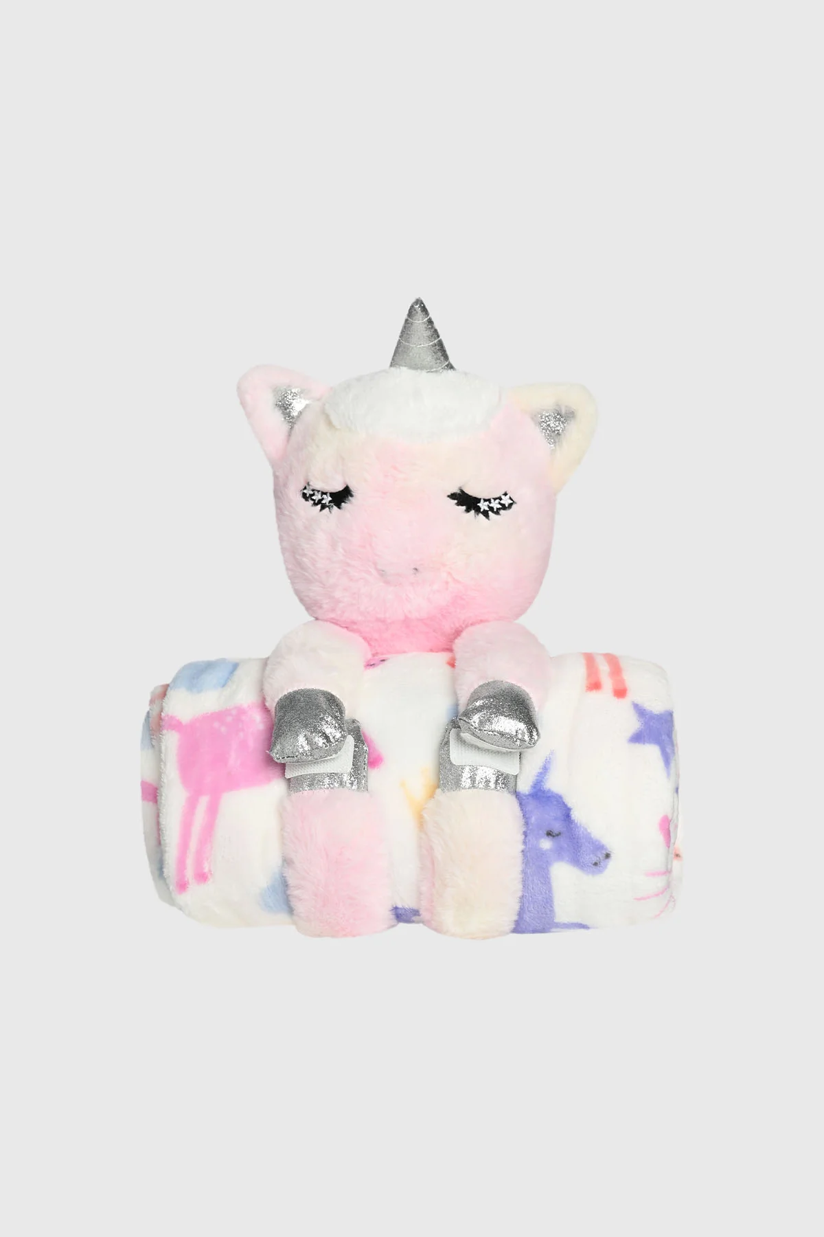 Frazada Con Peluche Home Kids Fucsia 100 x 130 cms - Image 4