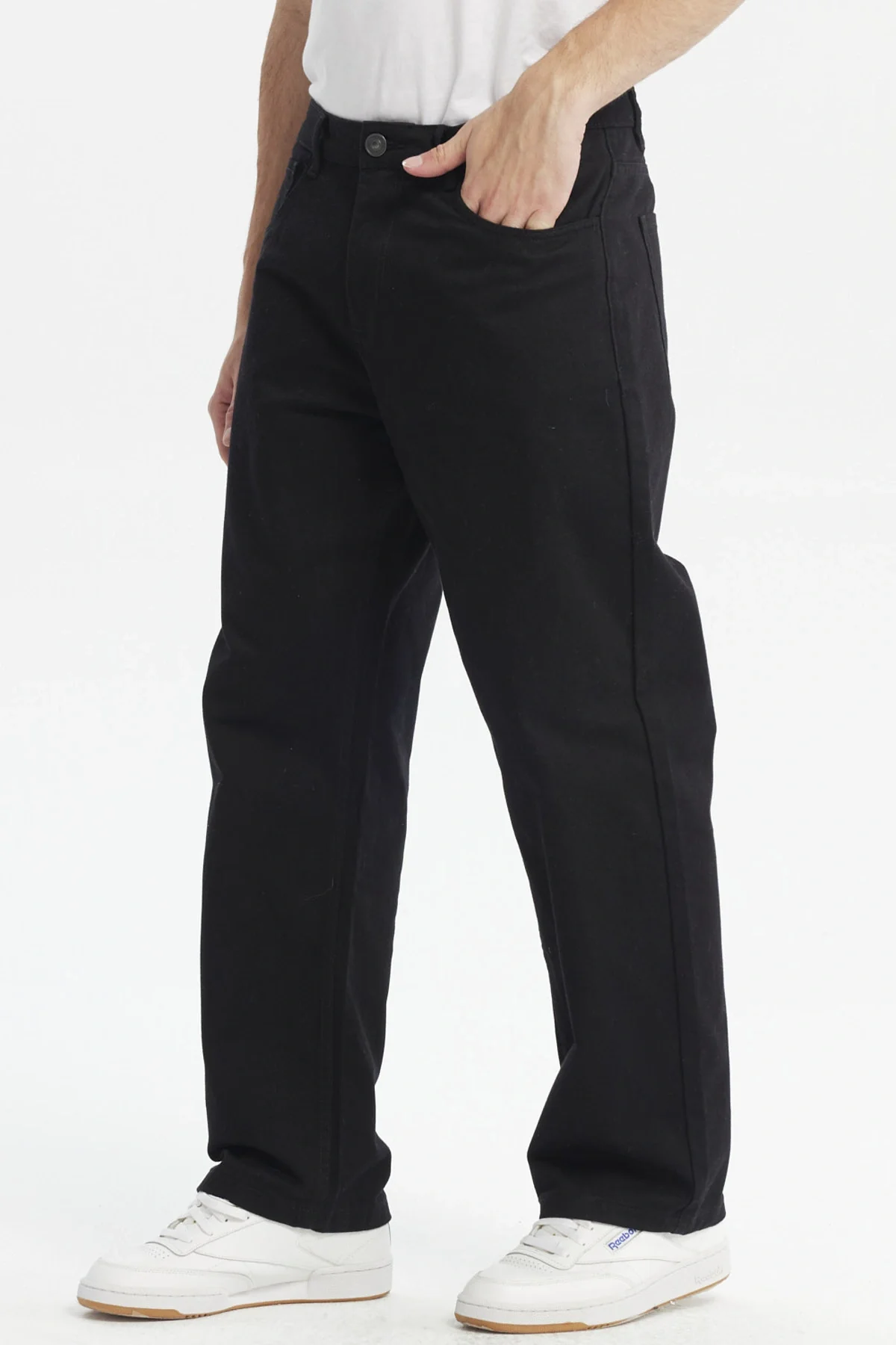 Jeans Hombre 650 Color Calce Recto Negro - Image 2