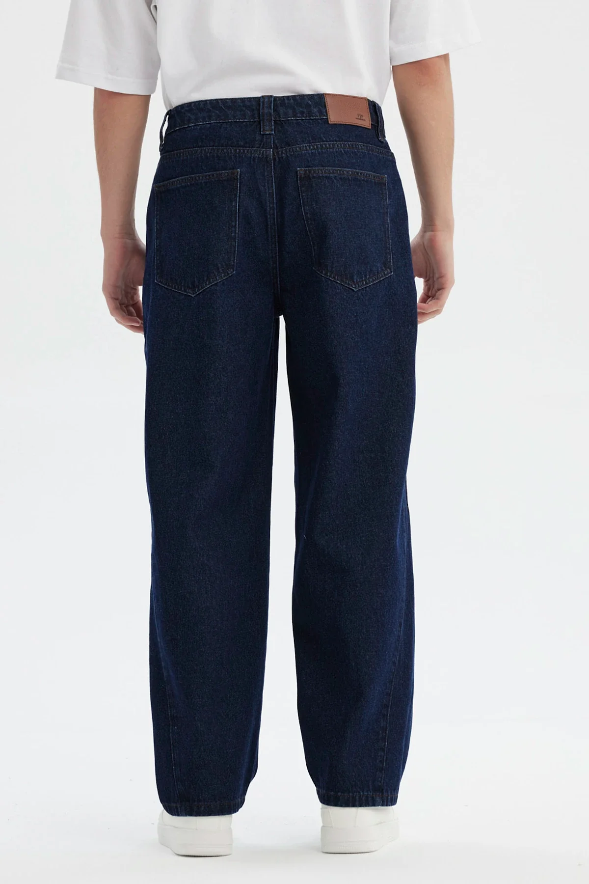 Jeans Hombre Baggy Azul Indigo - Image 3