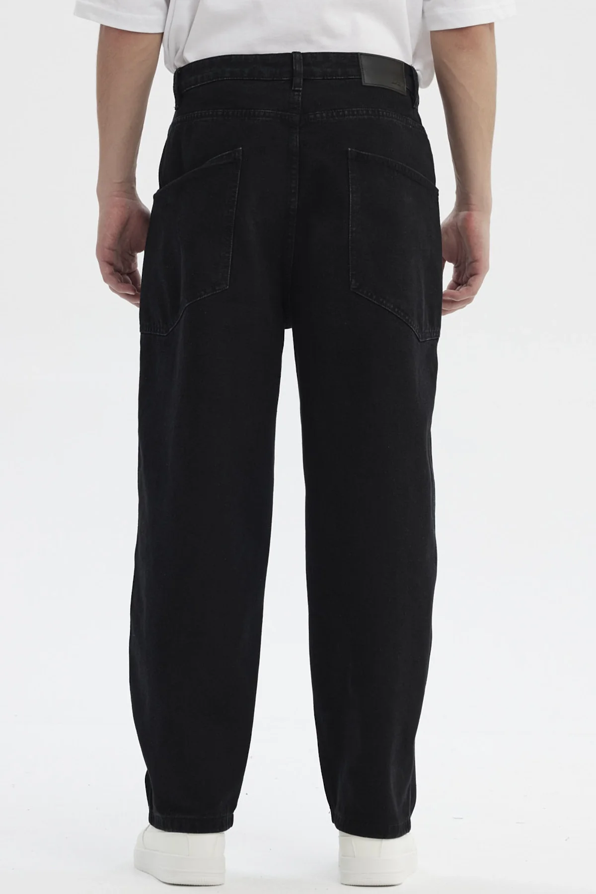 Jeans Hombre Baggy Negro - Image 3