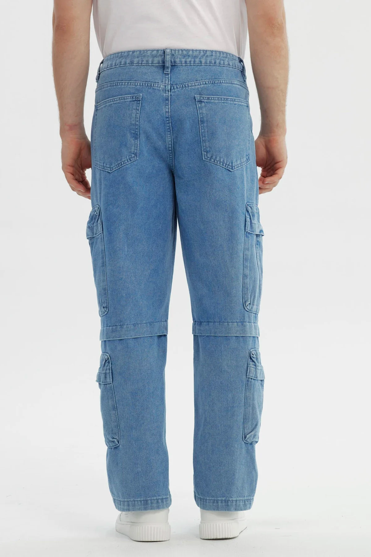 Jeans Hombre Calce Recto Azul Claro - Image 3