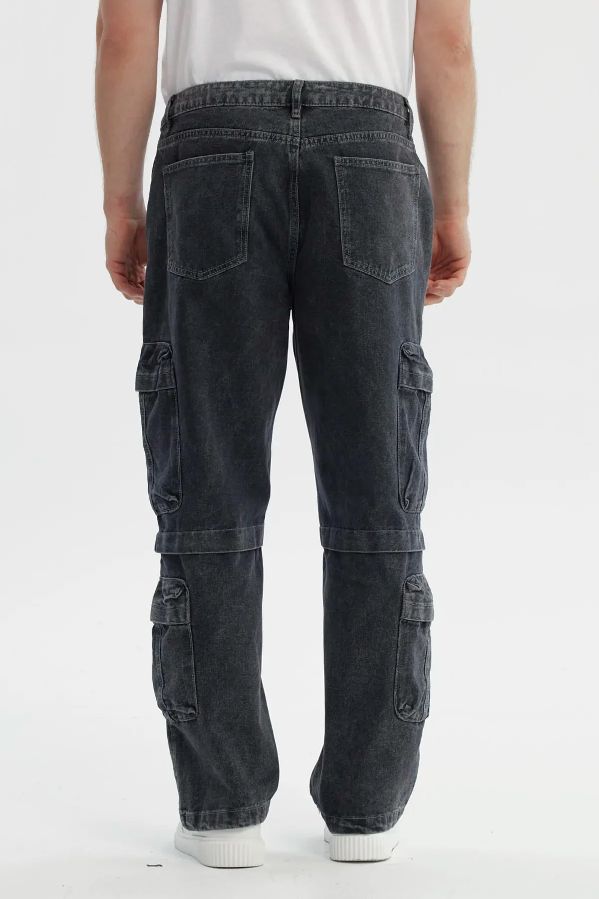 Jeans Hombre Calce Recto Gris - Image 3