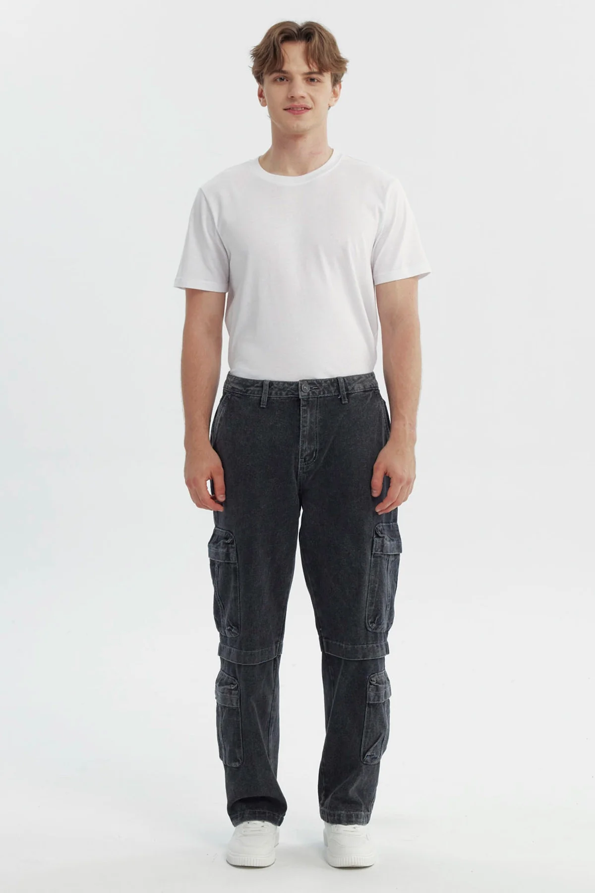 Jeans Hombre Calce Recto Gris - Image 4