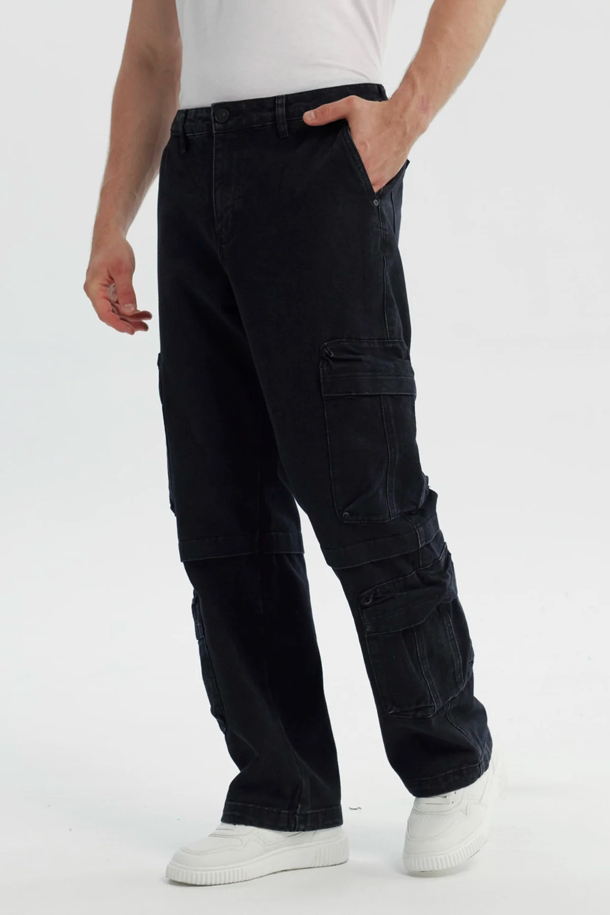 Jeans Hombre Calce Recto Negro - Image 2