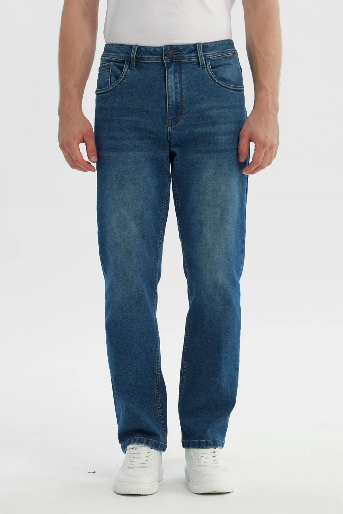 Jeans Hombre Clásico Azul Indigo