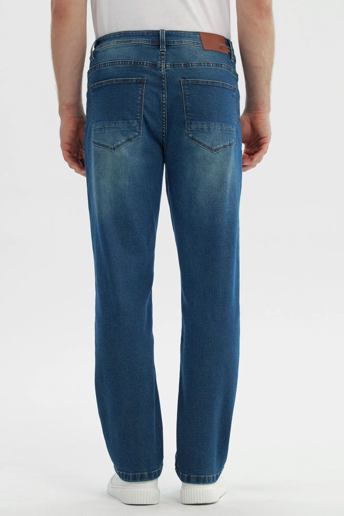 Jeans Hombre Clásico Azul Indigo - Image 3
