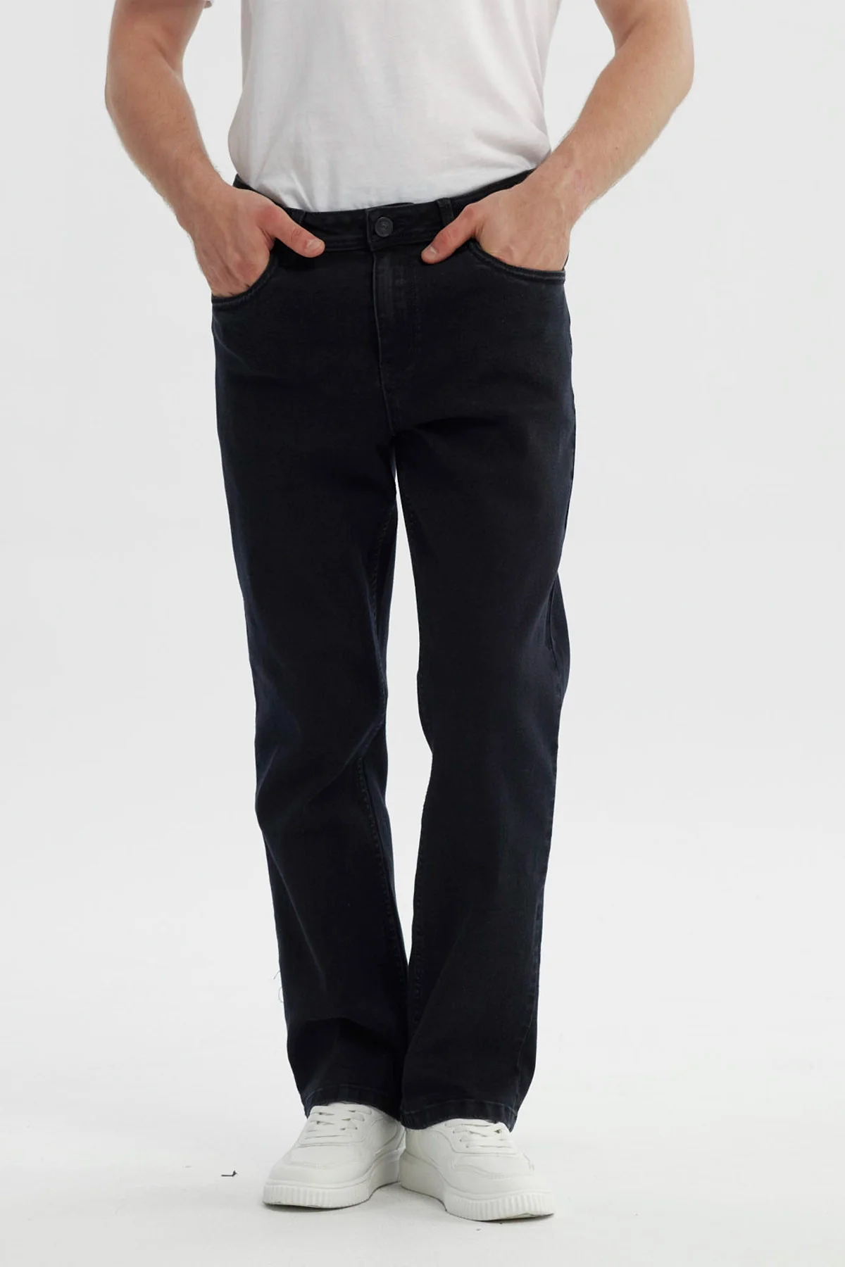Jeans Hombre Clásico Negro