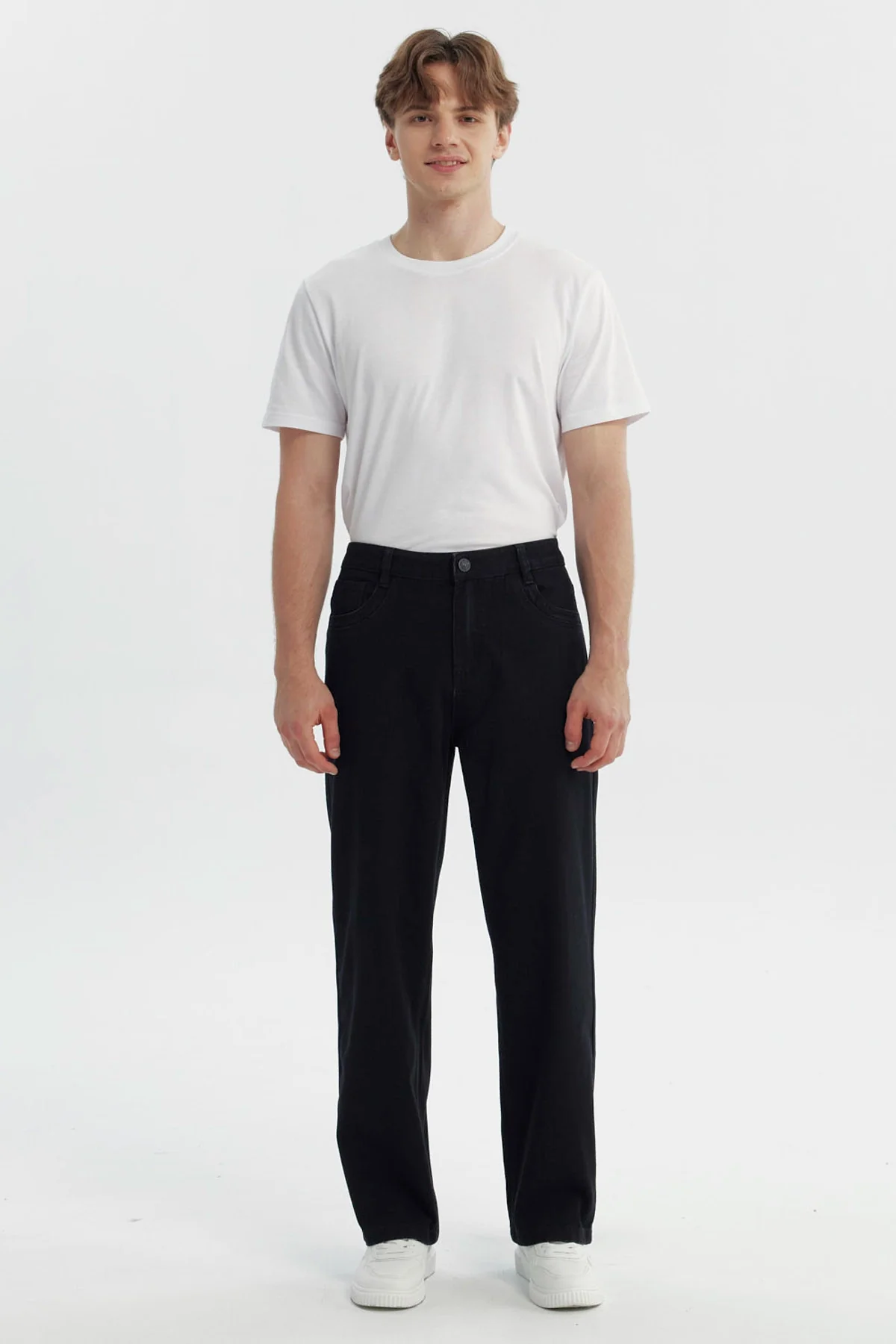 Jeans Hombre Clásico Negro - Image 4