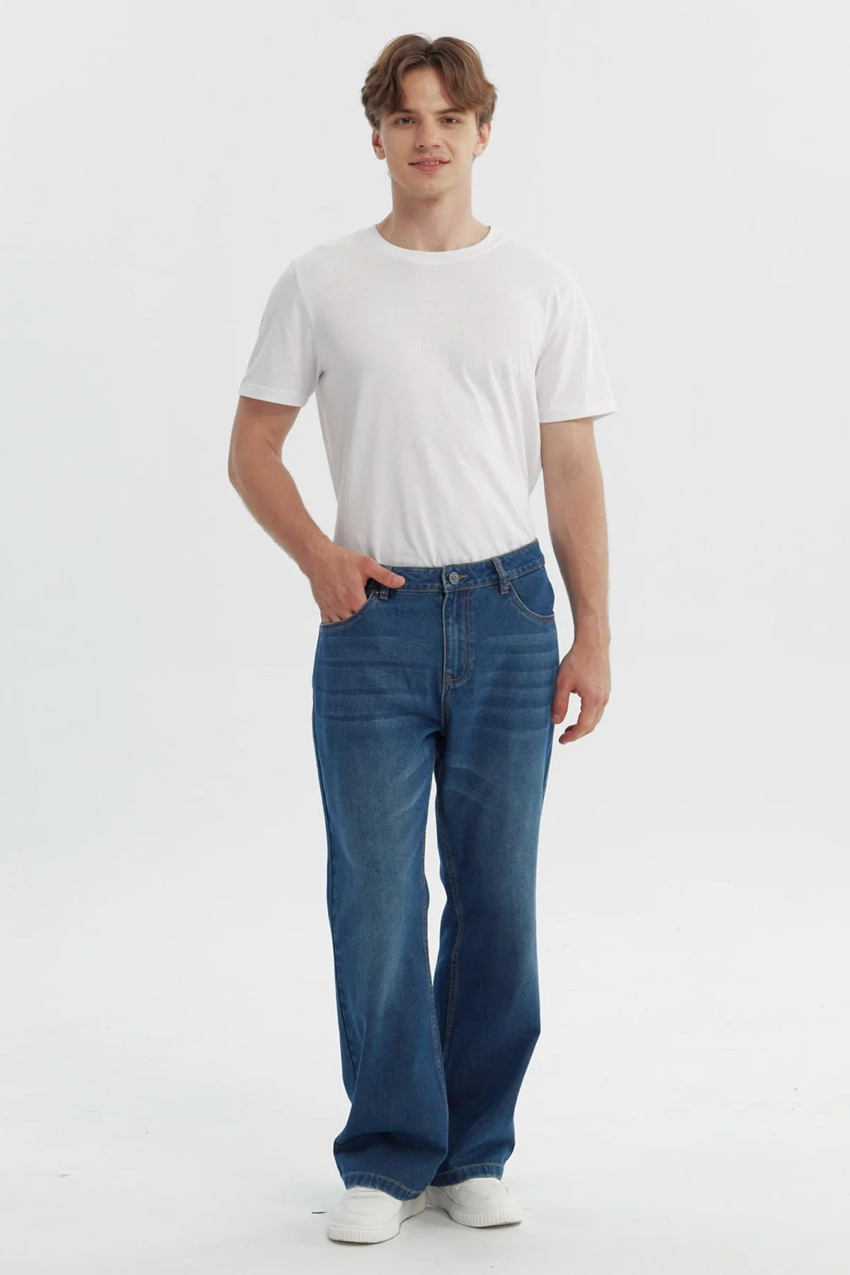 Jeans Hombre Flare Azul - Image 4