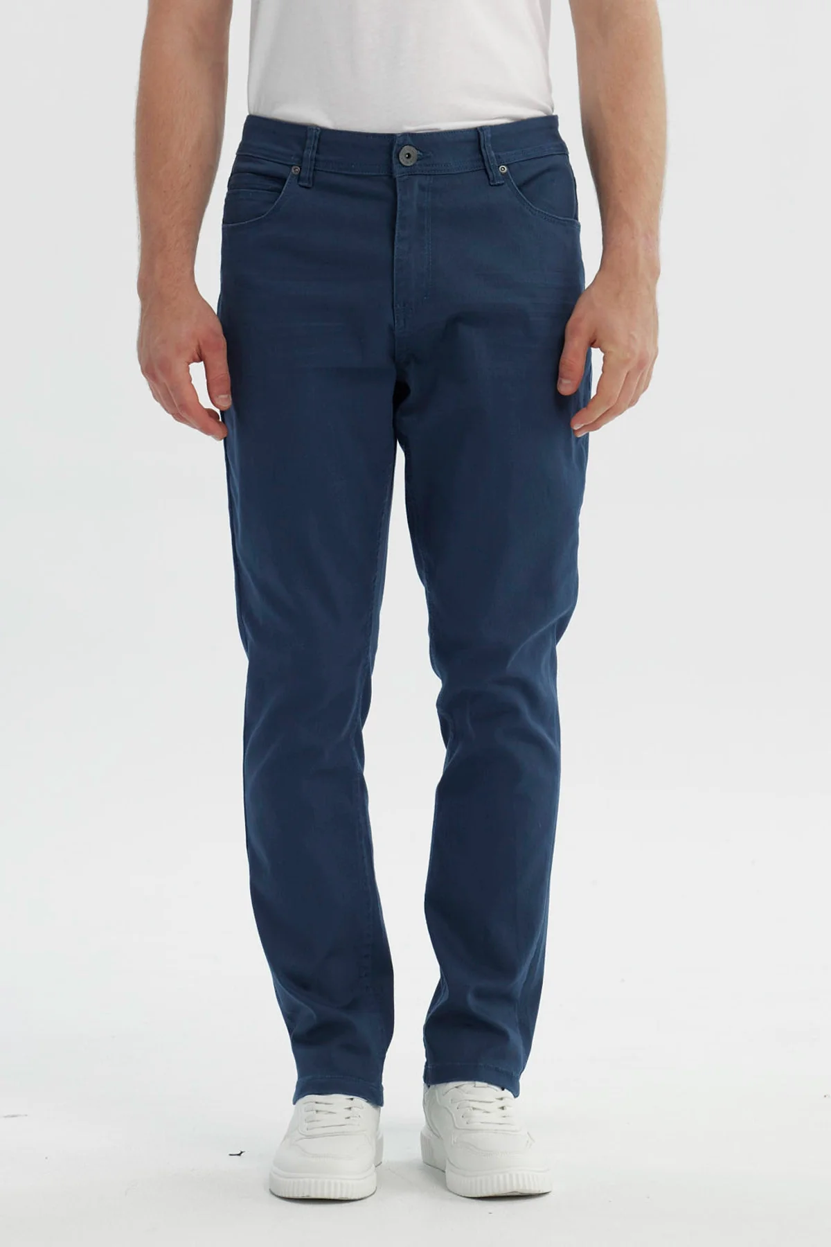 Jeans Hombre Slim Azul