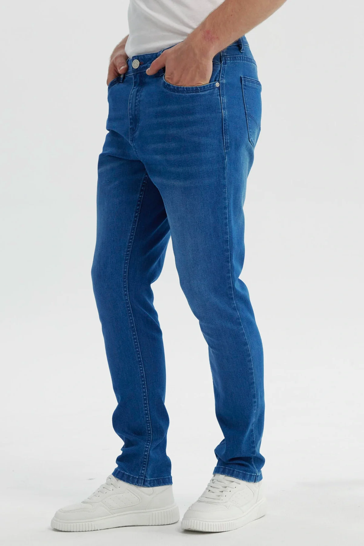 Jeans Hombre Slim Azul - Image 2
