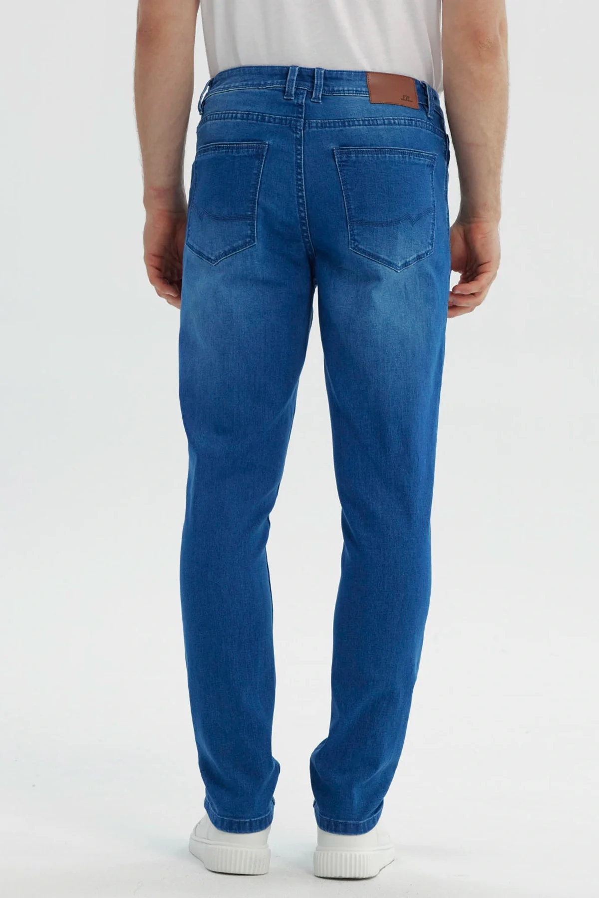 Jeans Hombre Slim Azul - Image 3