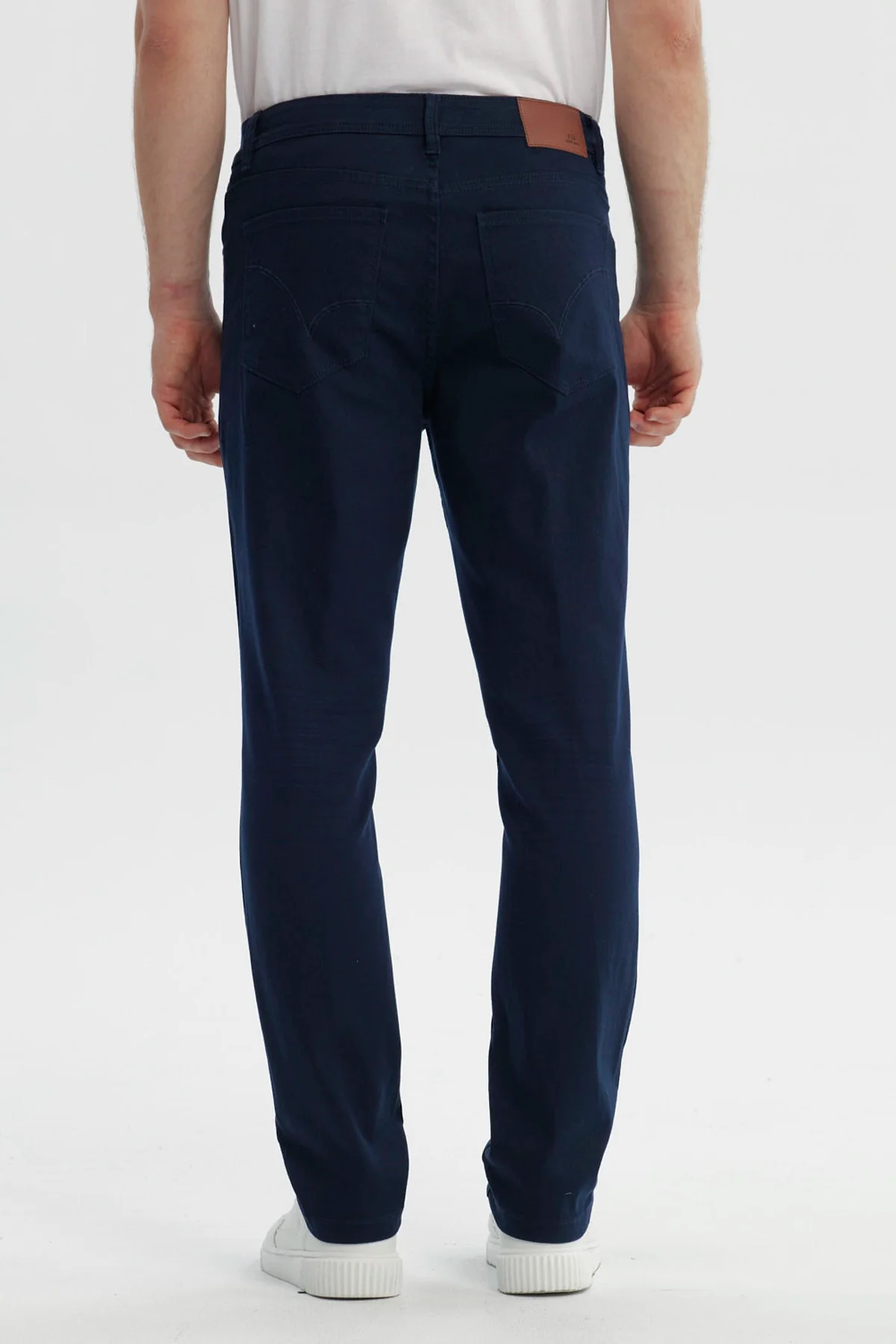 Jeans Hombre Slim Azul Marino - Image 3
