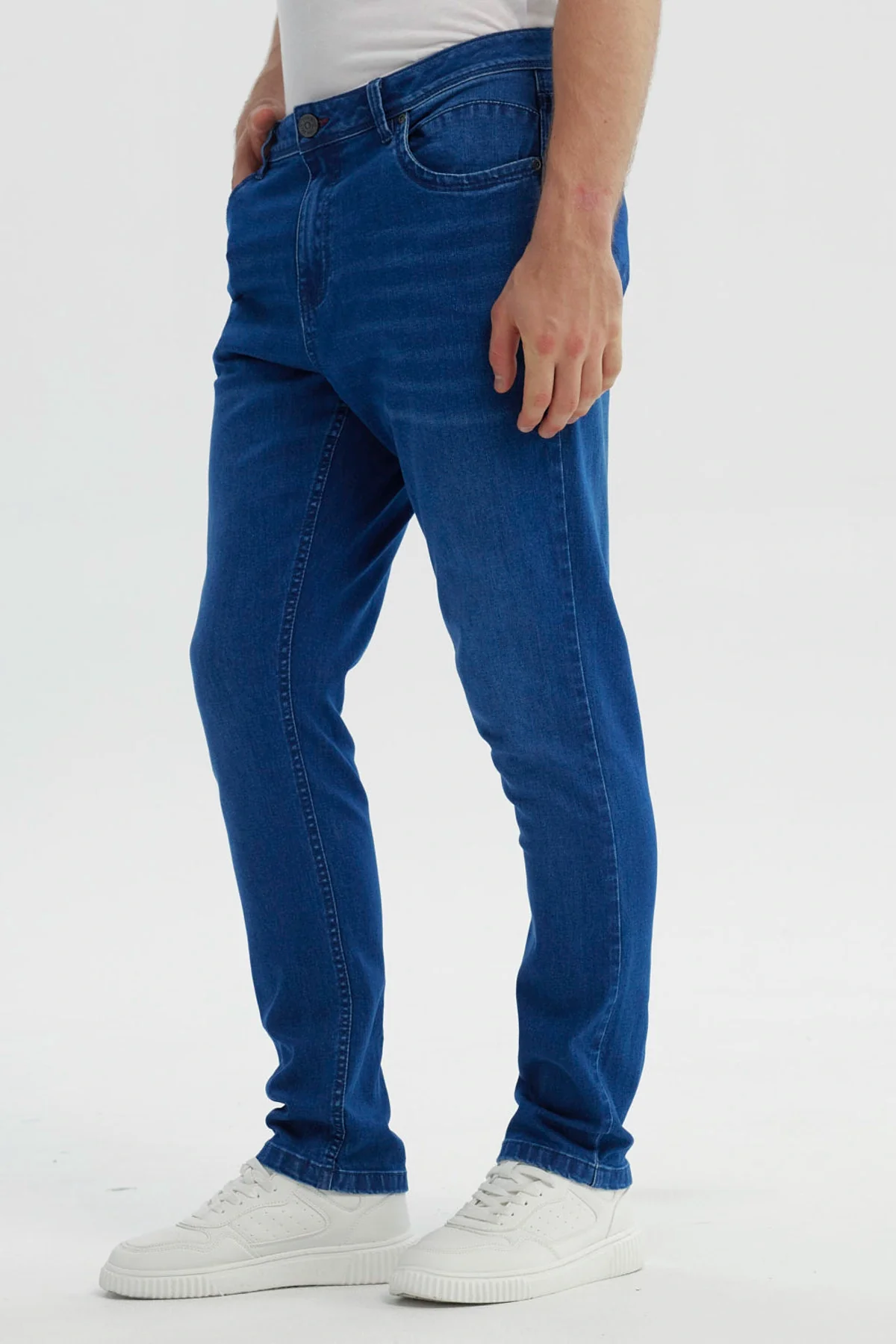 Jeans Hombre Slim Azul Oscuro - Image 2
