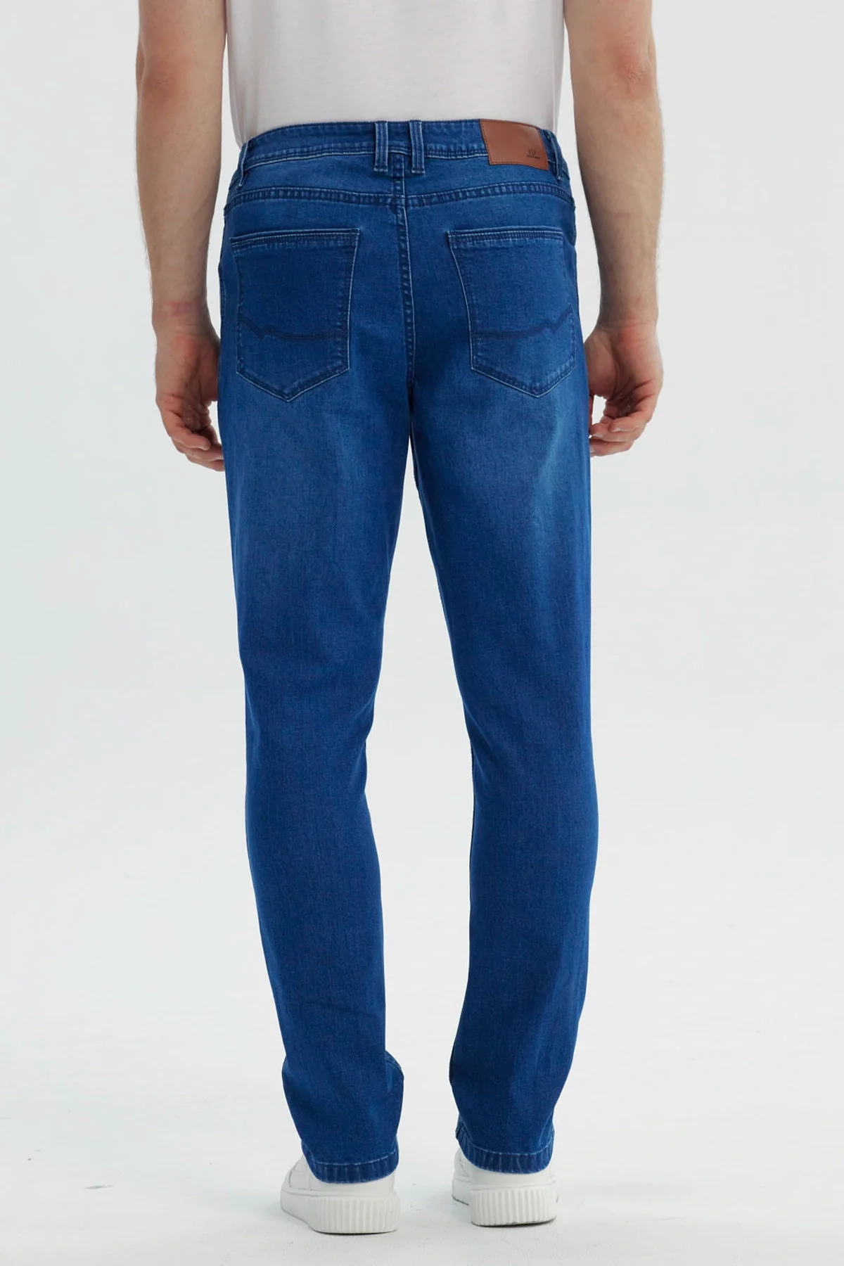 Jeans Hombre Slim Azul Oscuro - Image 3