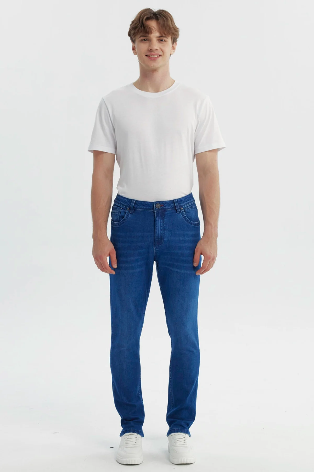 Jeans Hombre Slim Azul Oscuro - Image 4