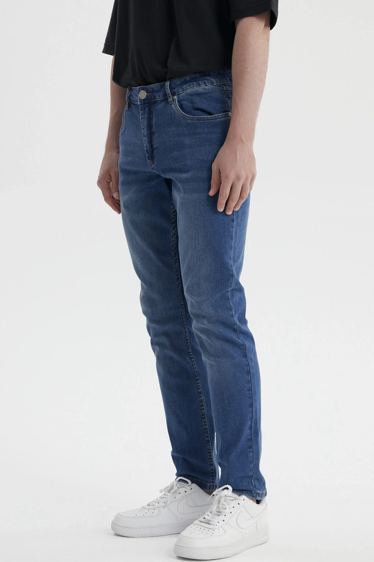 Jeans Hombre Slim Lavado Azul - Image 2