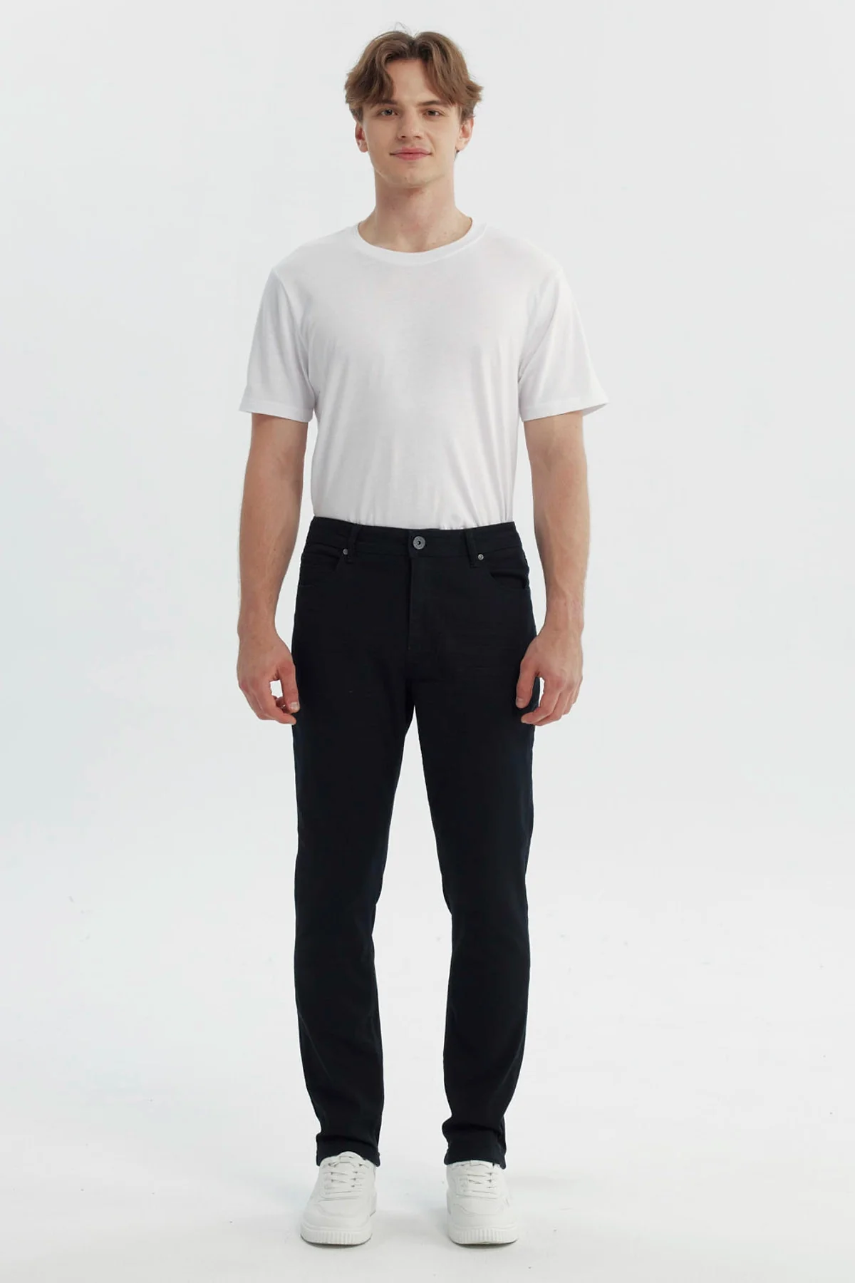 Jeans Hombre Slim Negro - Image 4