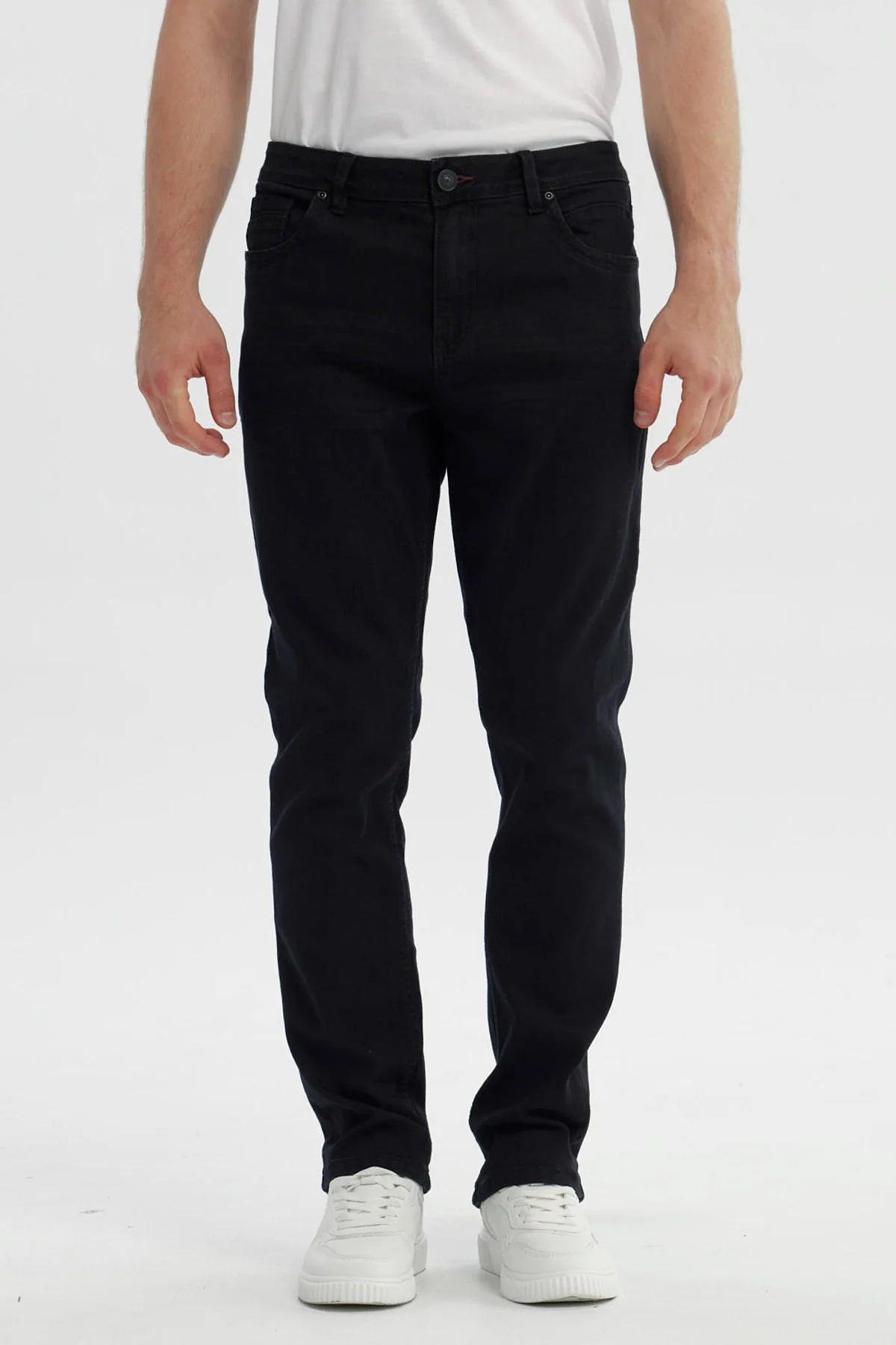 Jeans Hombre Slim Negro