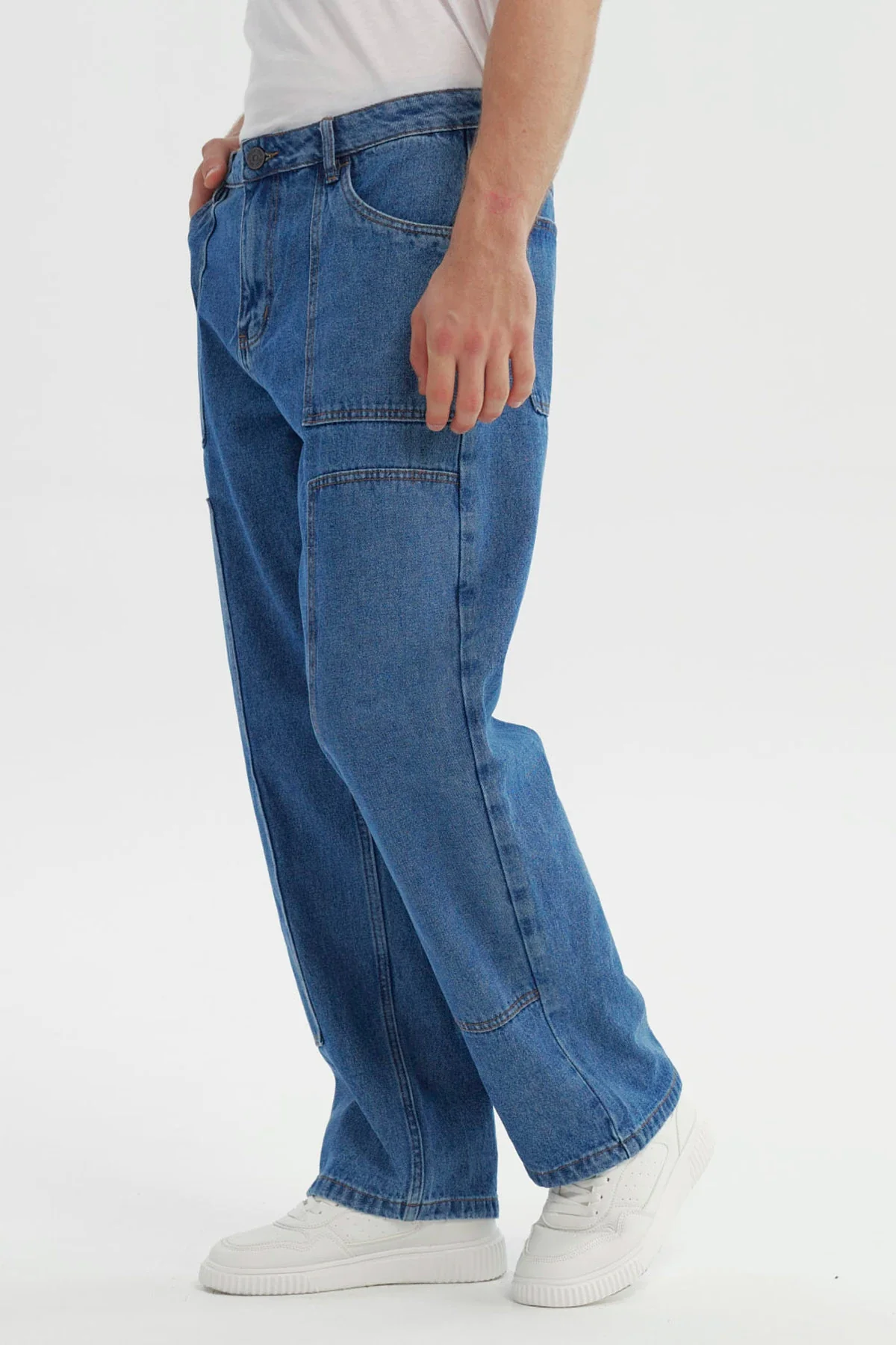 Jeans Hombre Straight Azul - Image 2