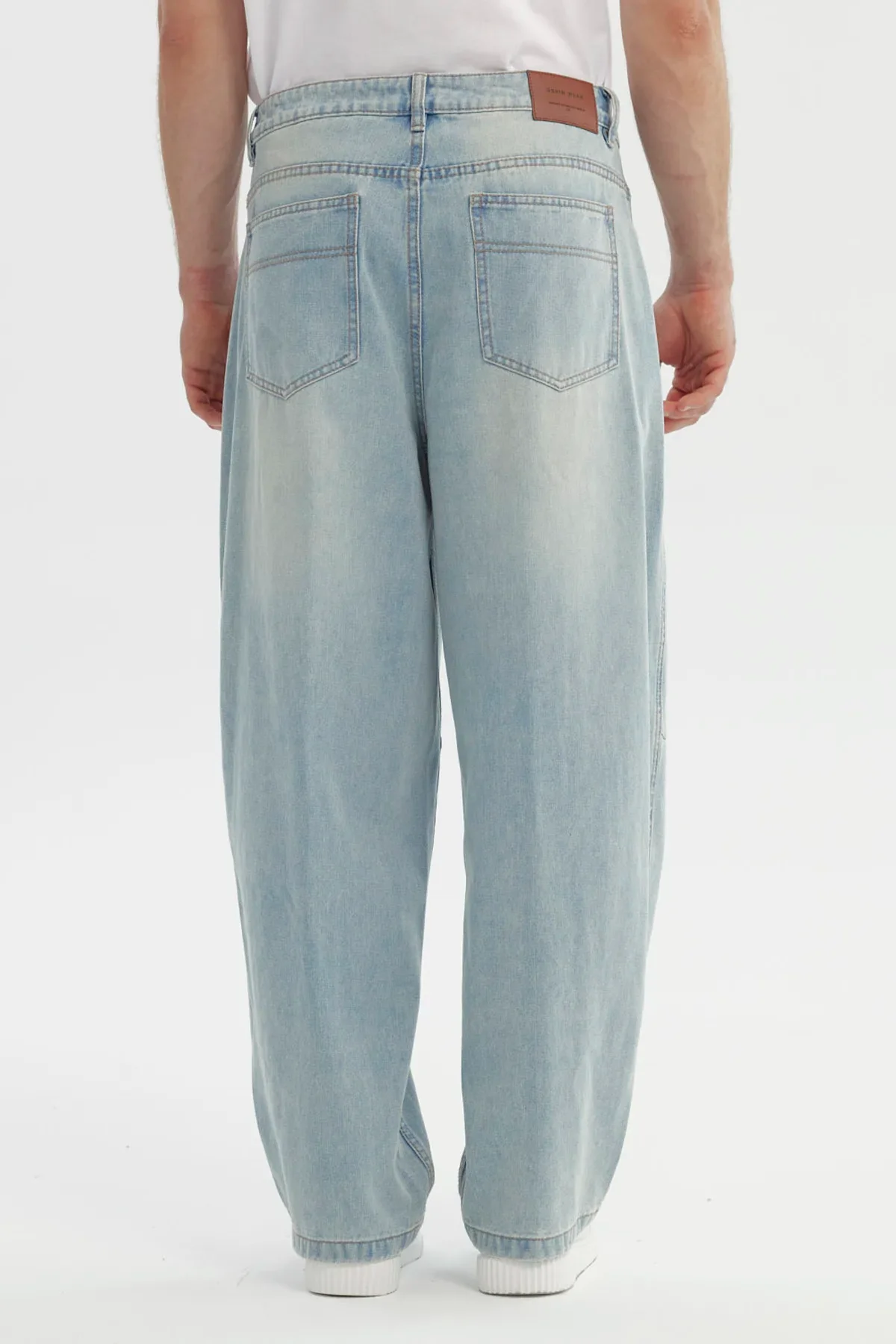 Jeans Hombre Straight Azul Claro - Image 3