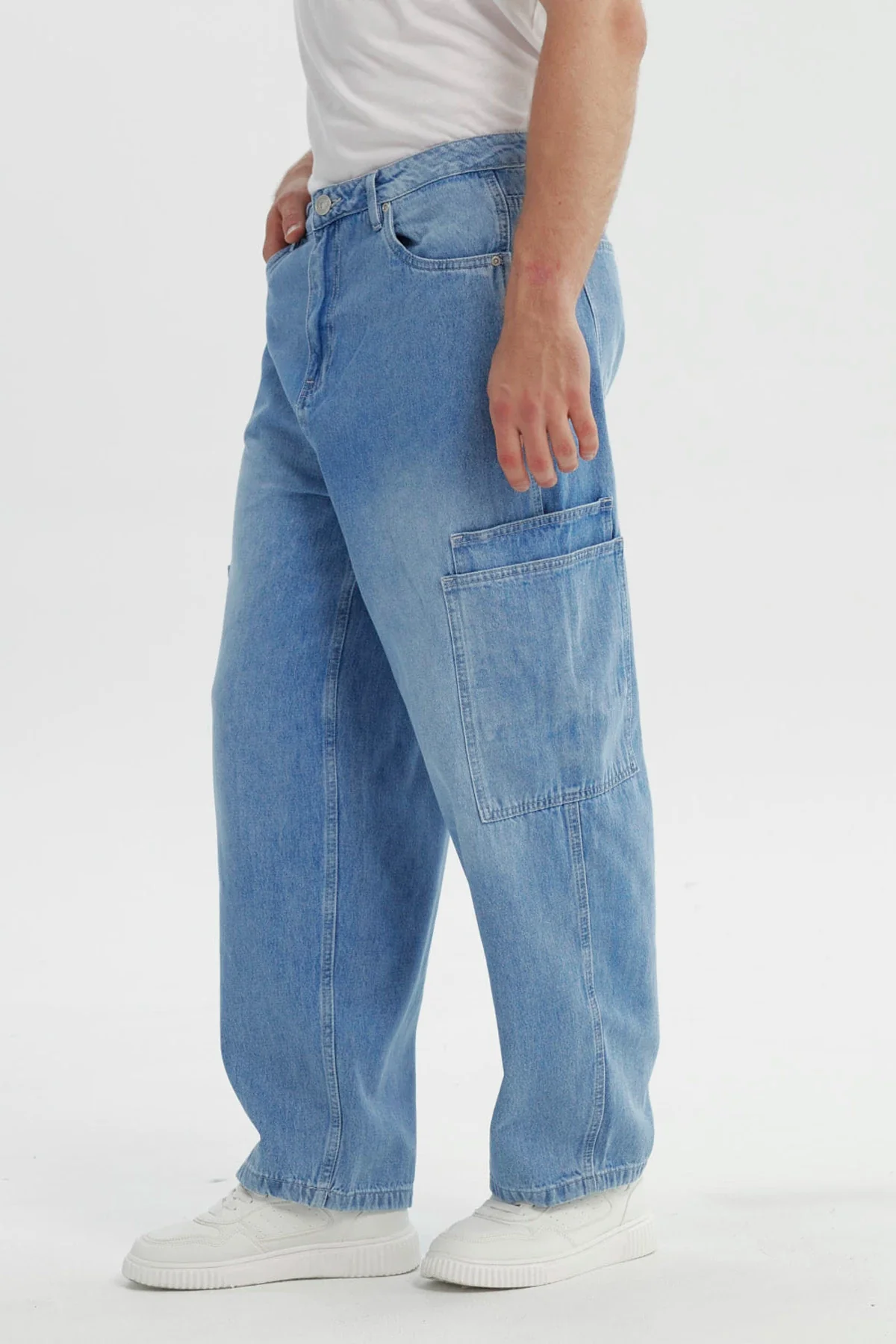 Jeans Hombre Straight Azul Claro - Image 2