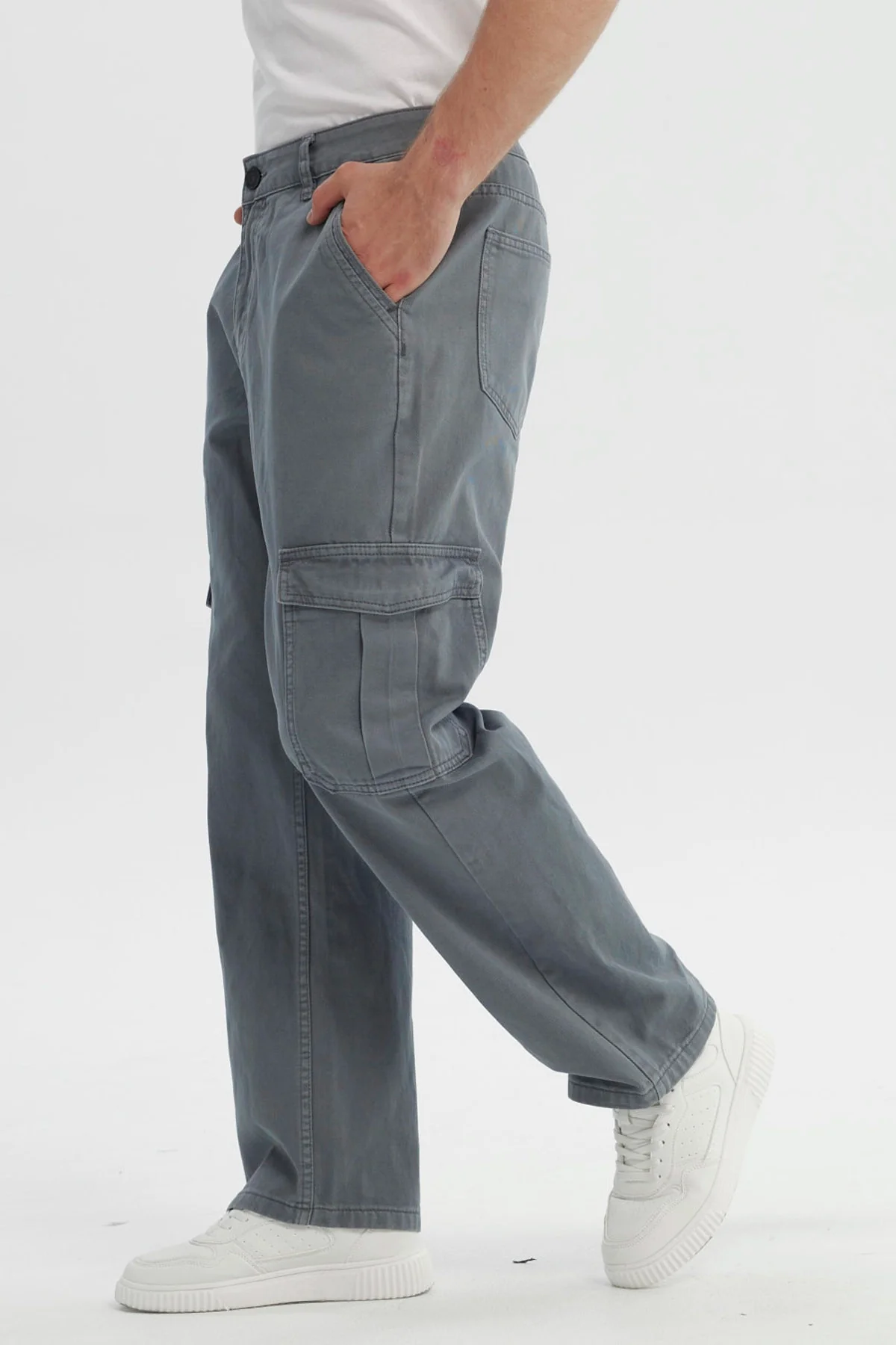 Jeans Hombre Straight Gris - Image 2