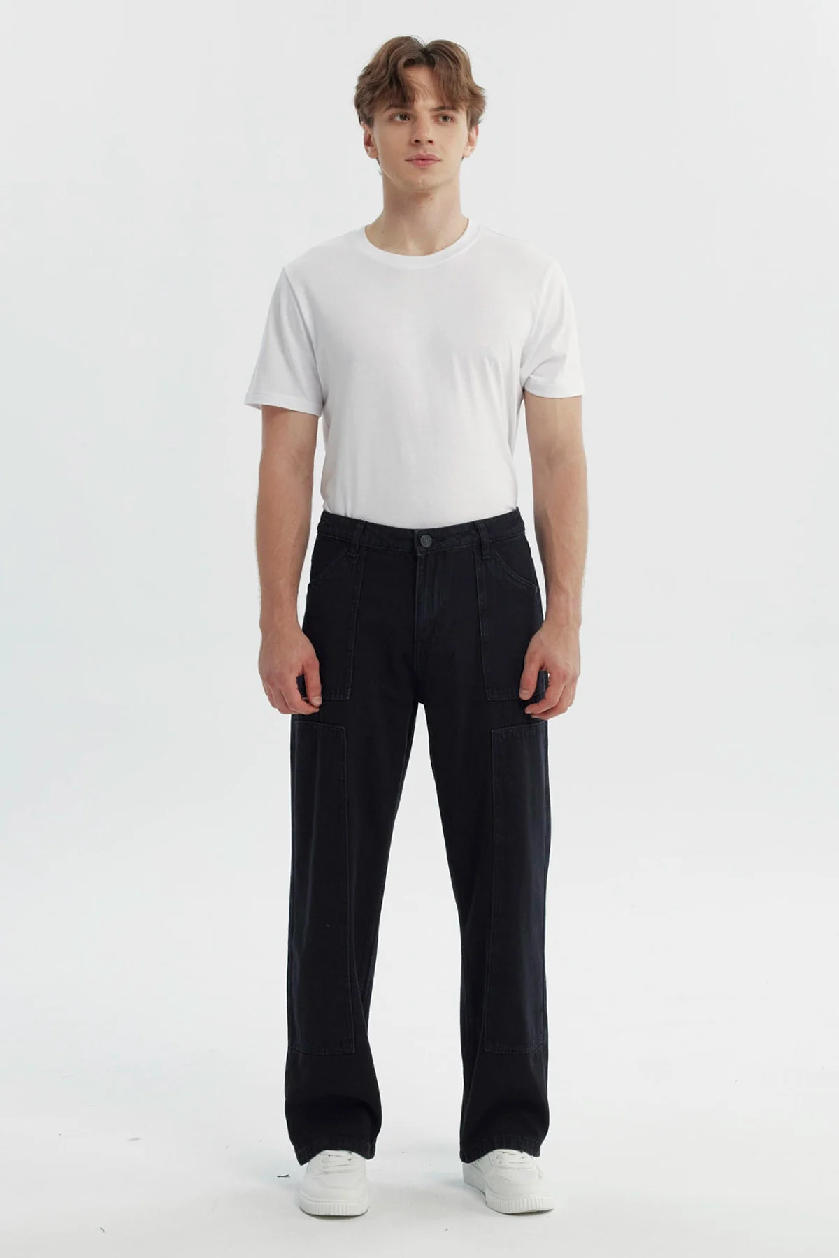 Jeans Hombre Straight Negro - Image 4