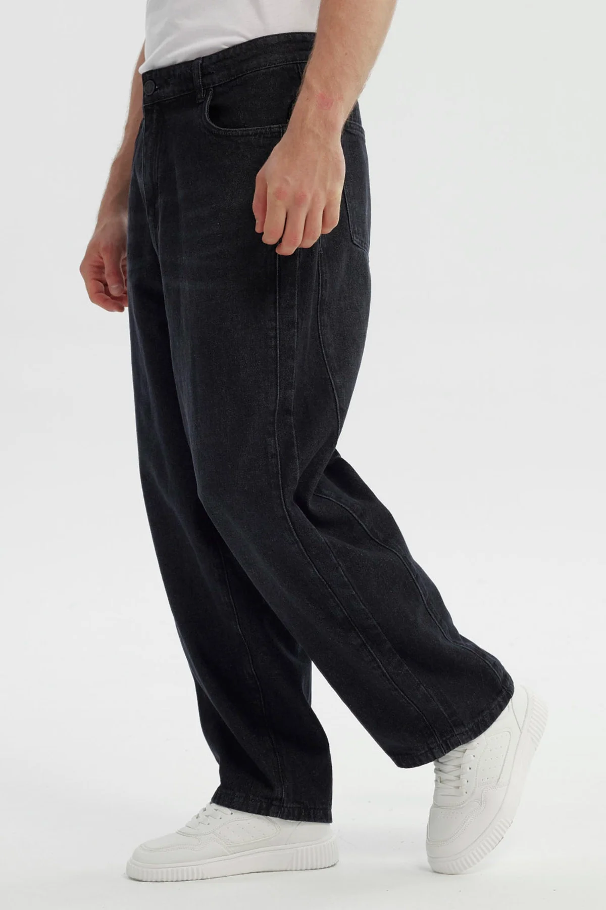 Jeans Hombre Straight Negro - Image 2