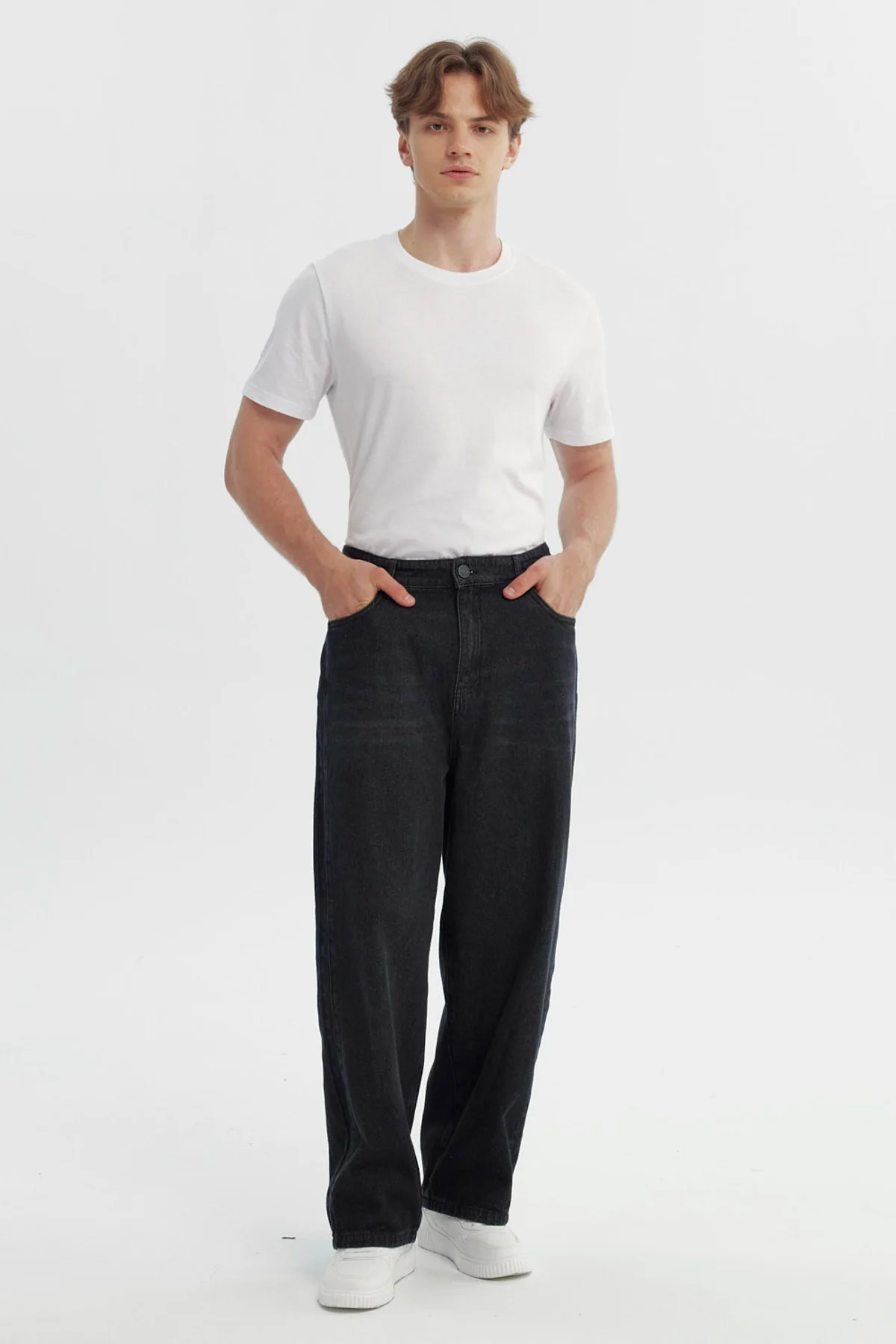 Jeans Hombre Straight Negro - Image 4