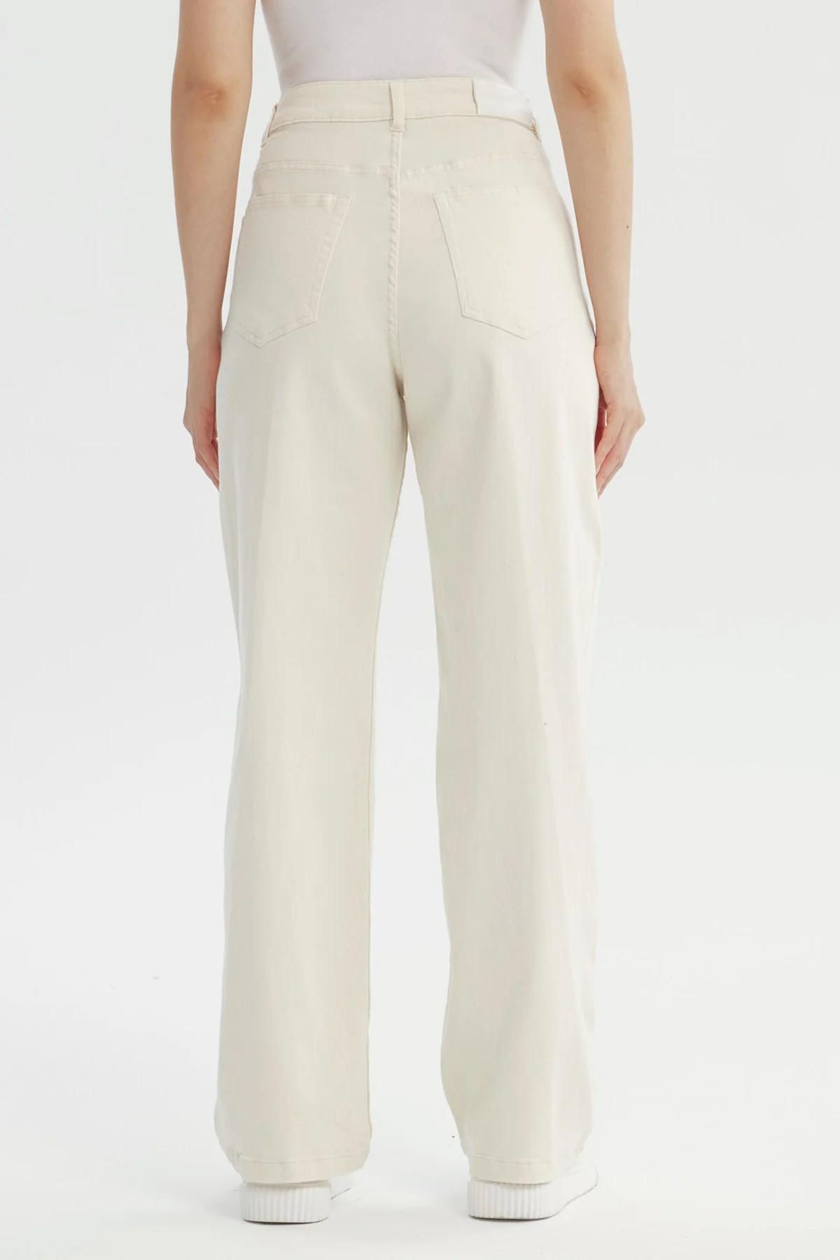 Jeans Mujer Calce Recto Crudo - Image 3
