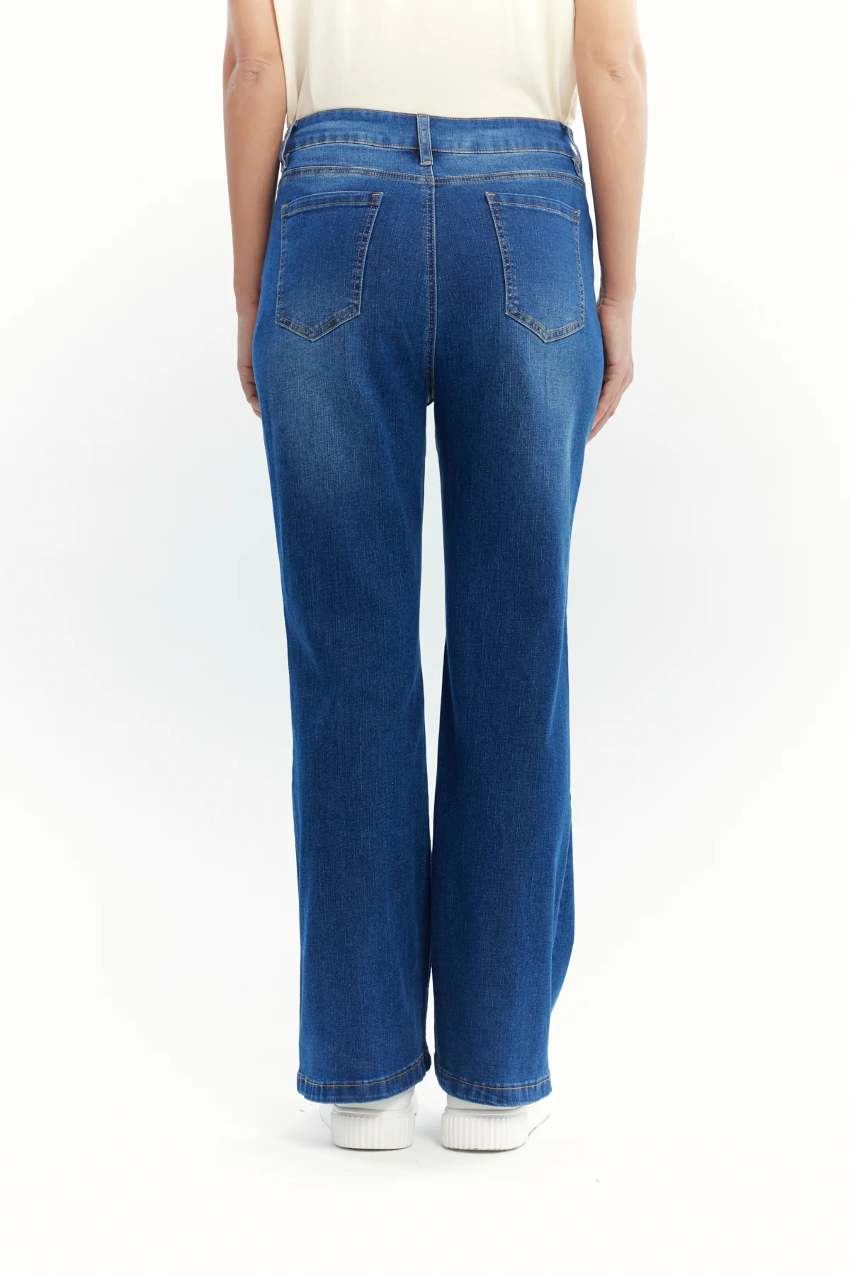 Jeans Mujer Flare Azul - Image 3