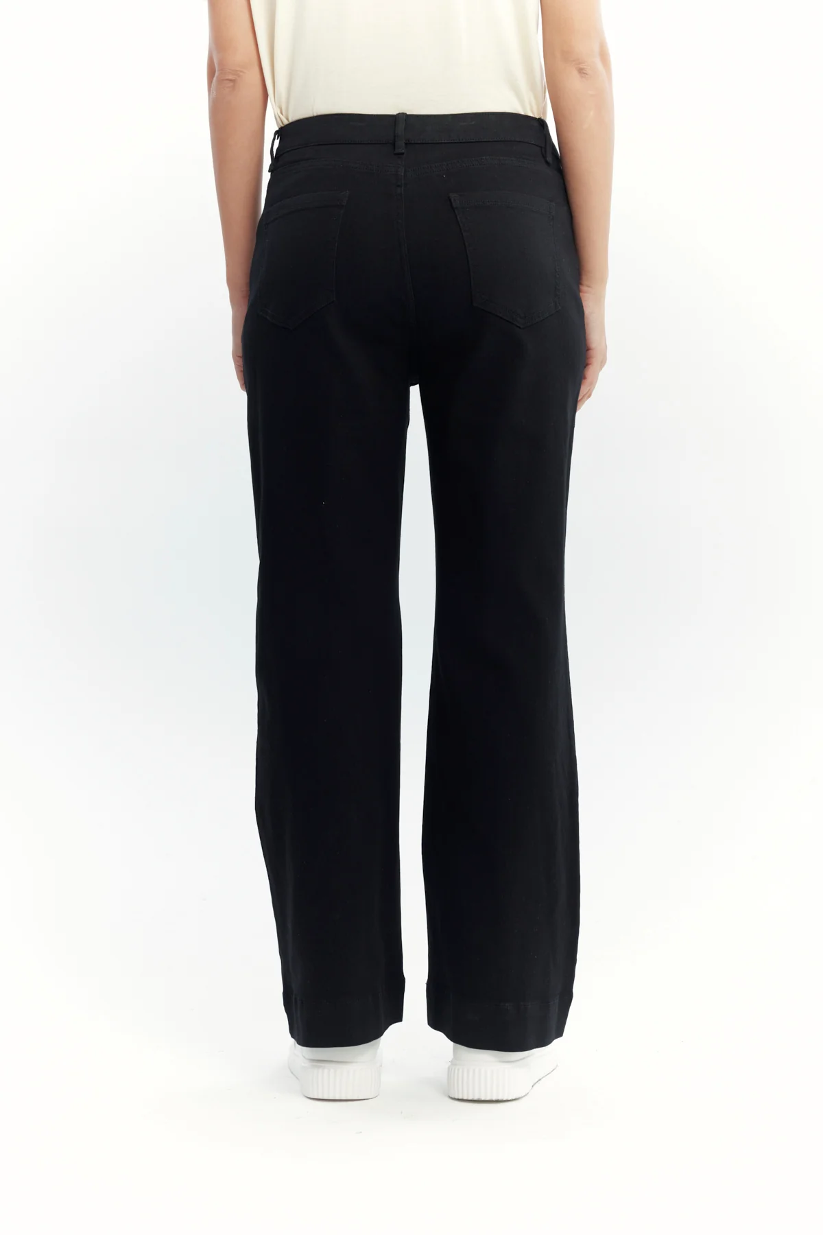 Jeans Mujer Flare Negro - Image 3