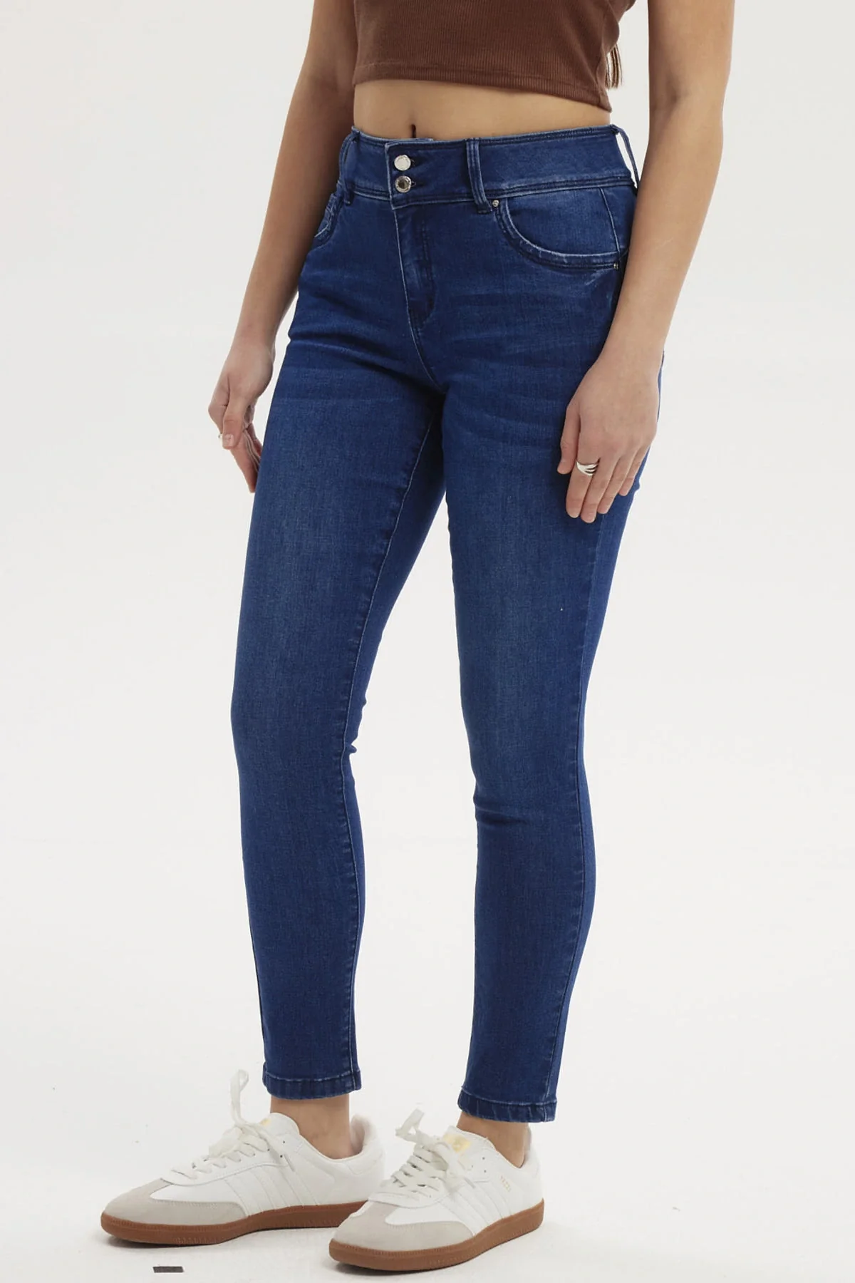 Jeans Mujer Skinny Kim Azul Oscuro - Image 2