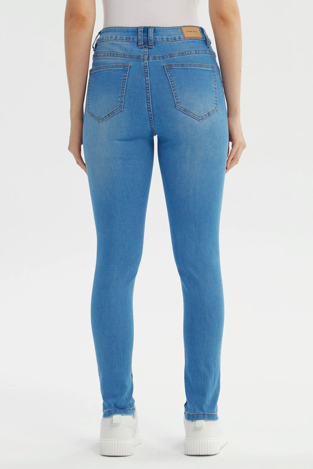 Jeans Mujer Super Skinny Estela Azul Claro - Image 3