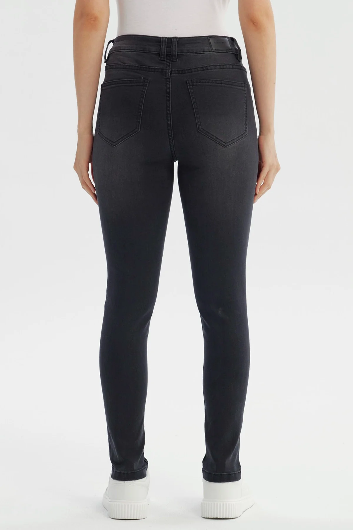 Jeans Mujer Super Skinny Estela Negro - Image 3