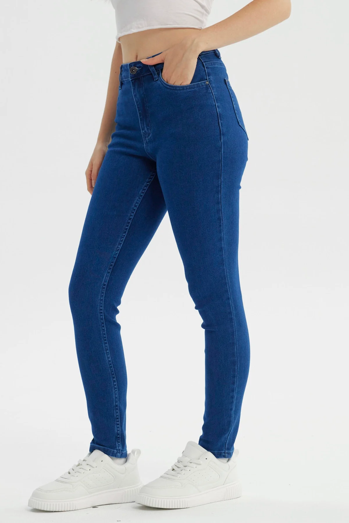 Jeans Mujer Superskinny Azul - Image 2