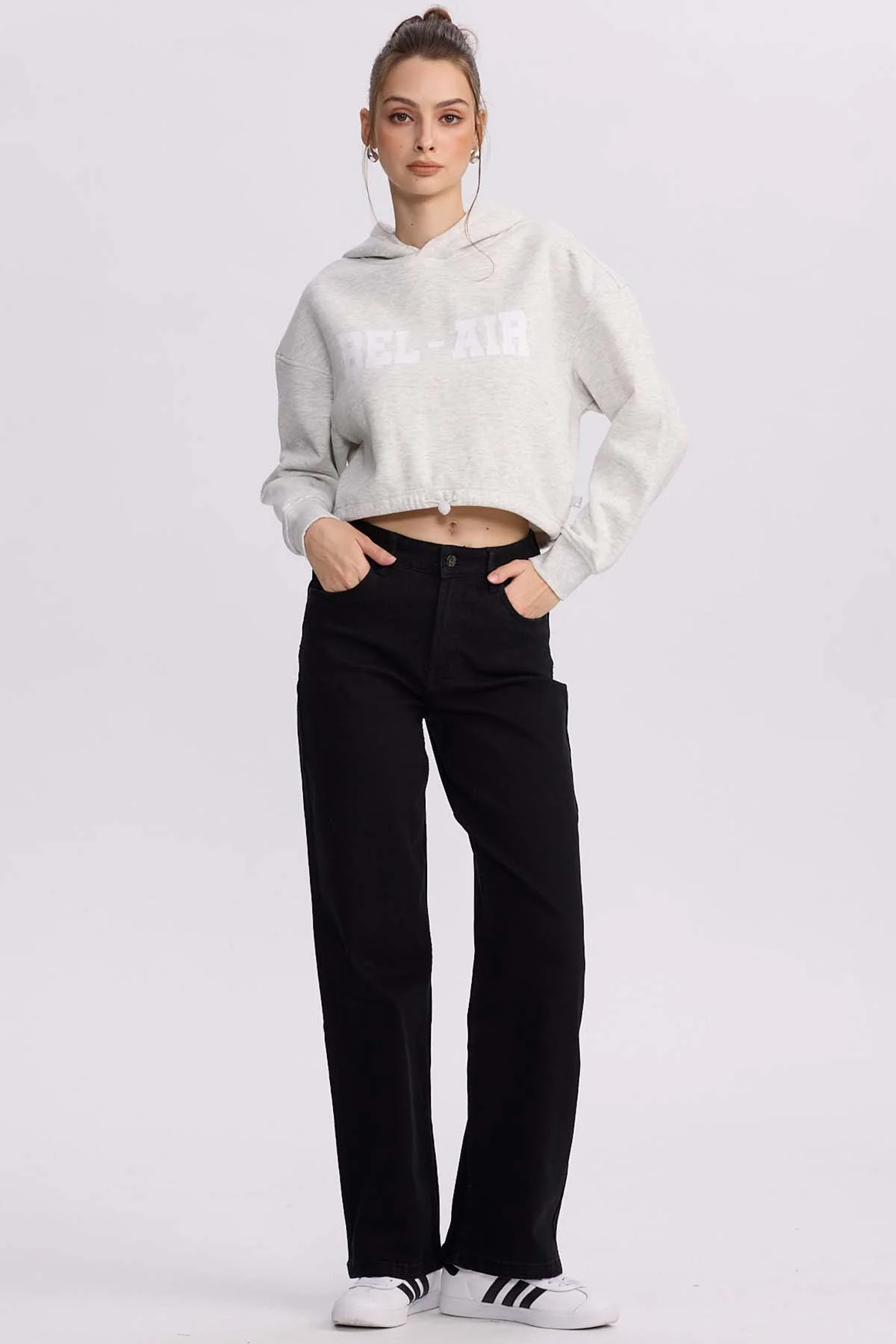 Jeans Mujer Calce Recto Sofía Negro - Image 4